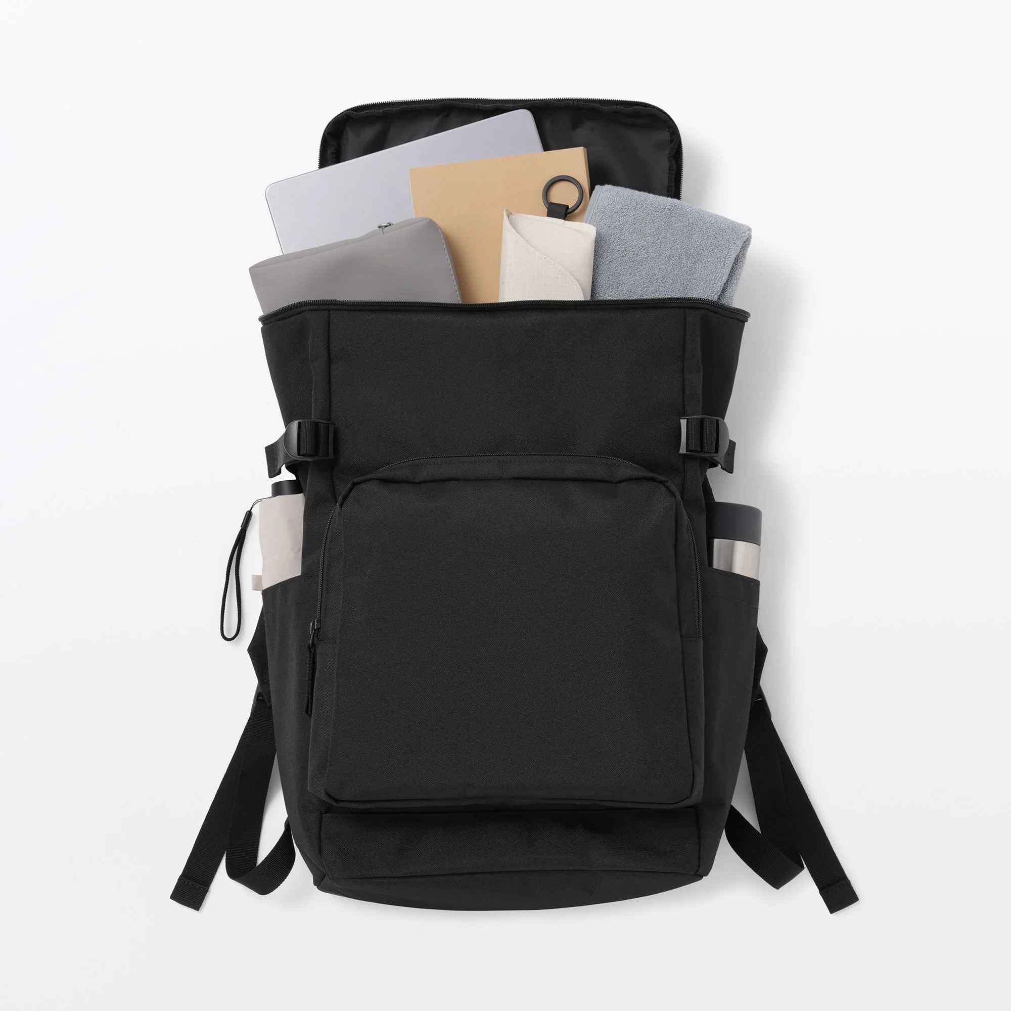 Less Tiring Water Repellent Toploader Backpack - Image 14