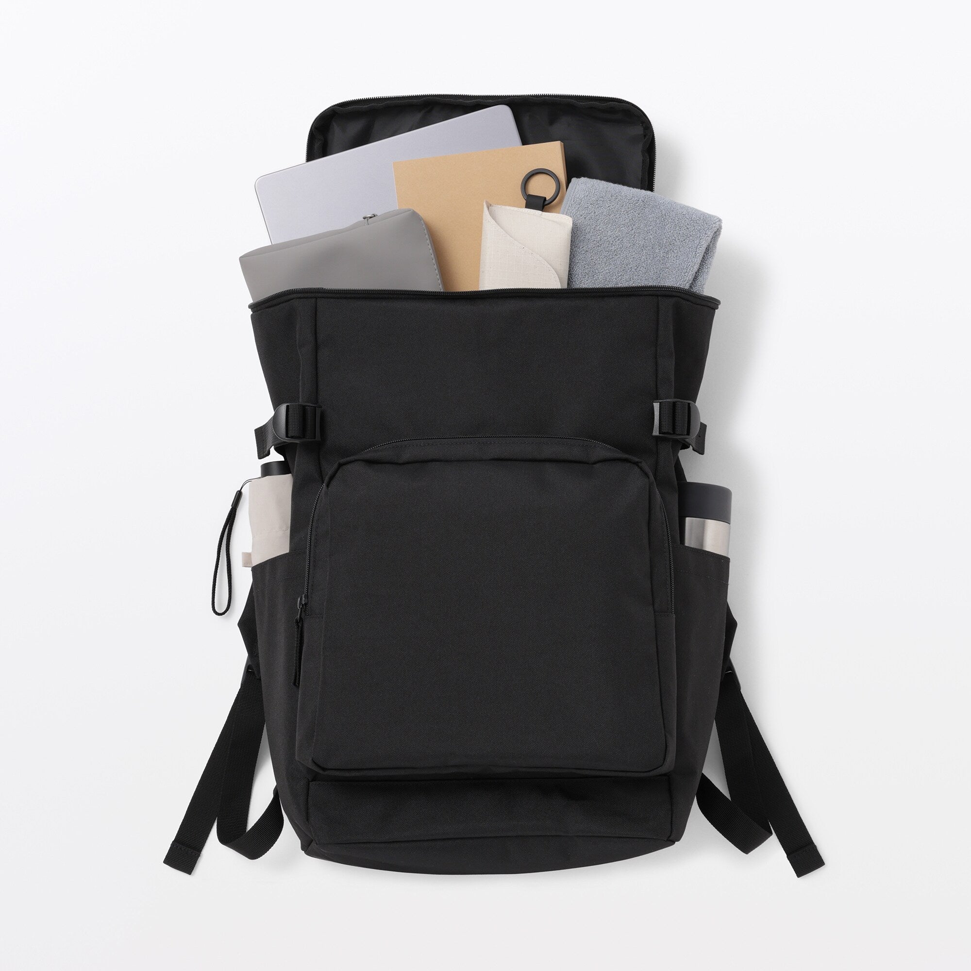 Less Tiring Water Repellent Toploader Backpack - Image 31