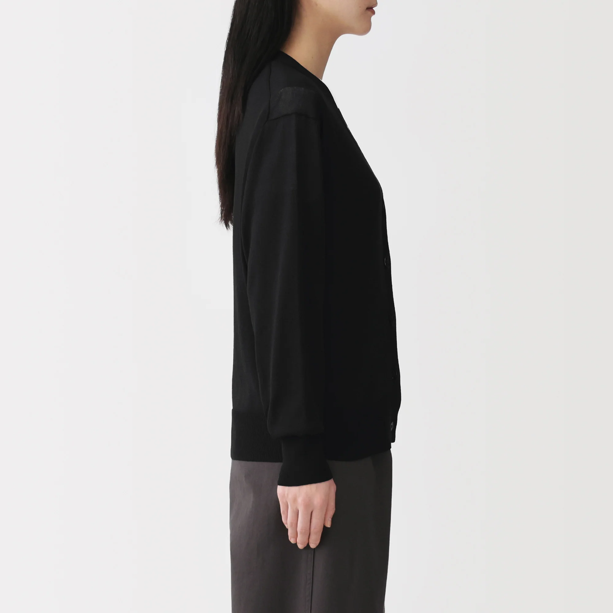 Light Knit V-Neck Cardigan - Image 13