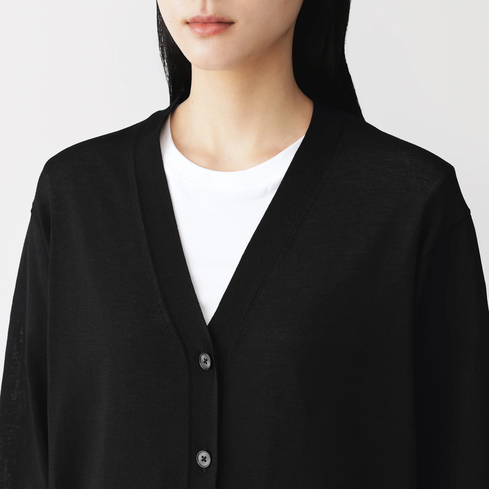 Light Knit V-Neck Cardigan - Image 31