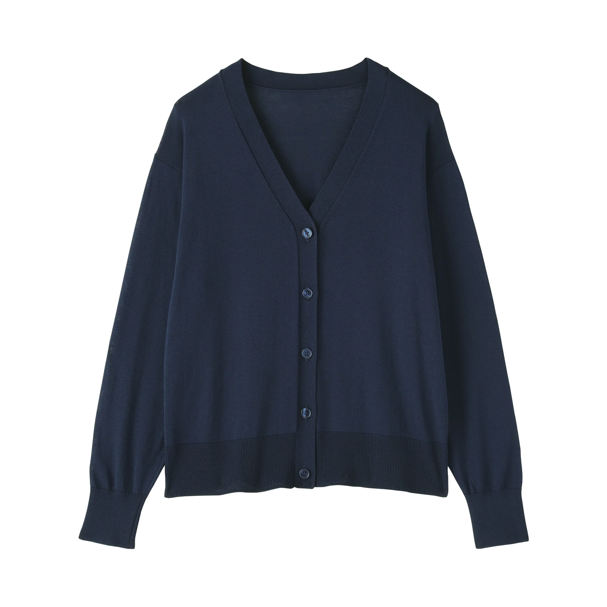 Light Knit V-Neck Cardigan - Image 42