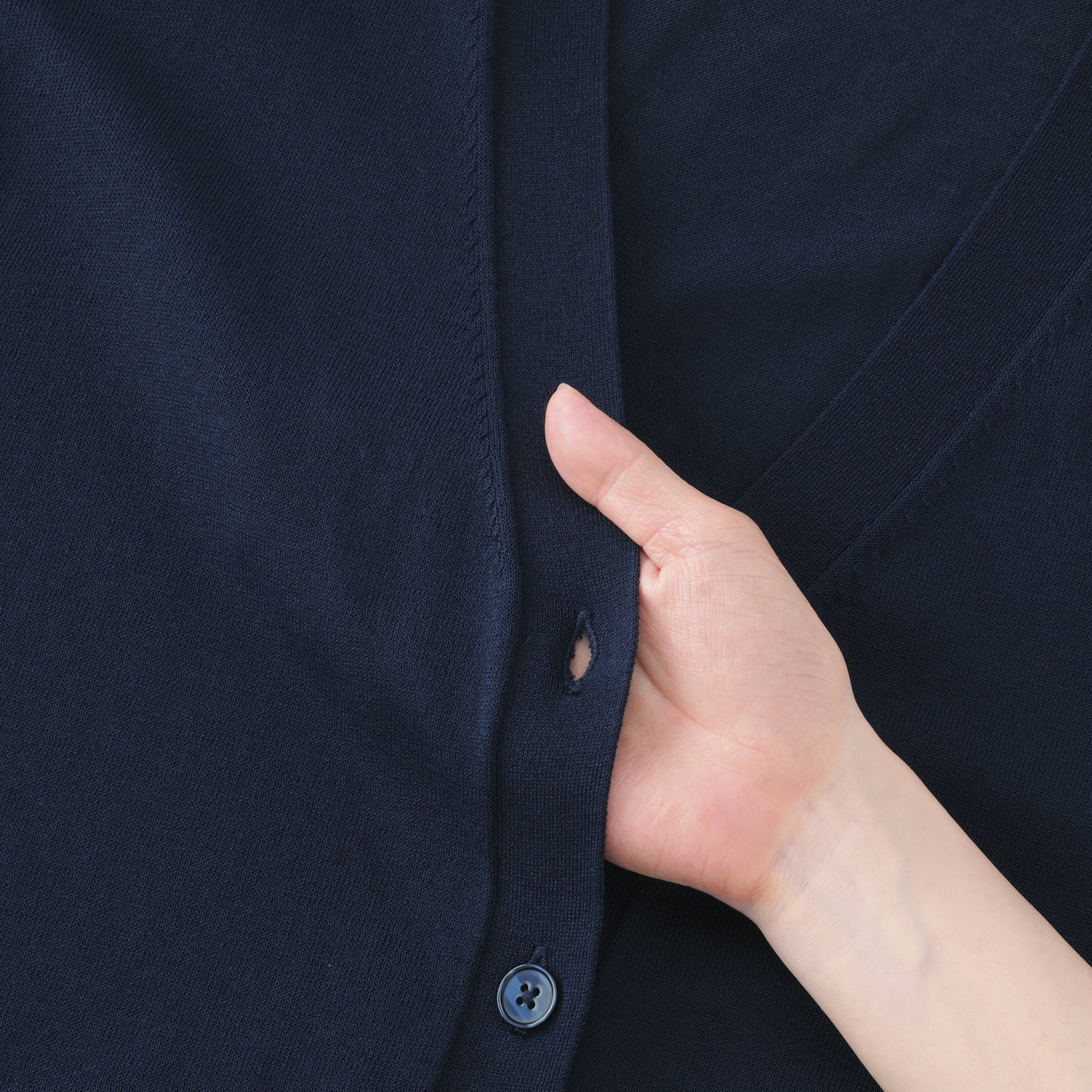 Light Knit V-Neck Cardigan - Image 49