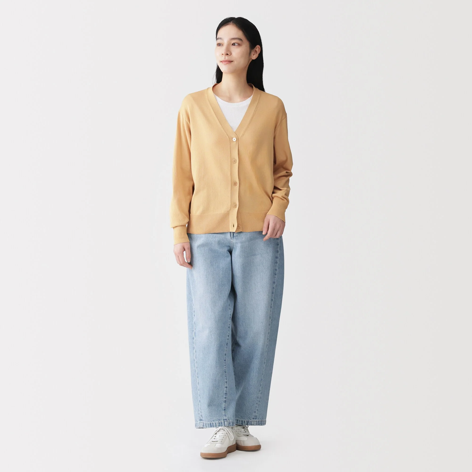 Light Knit V-Neck Cardigan - Image 52