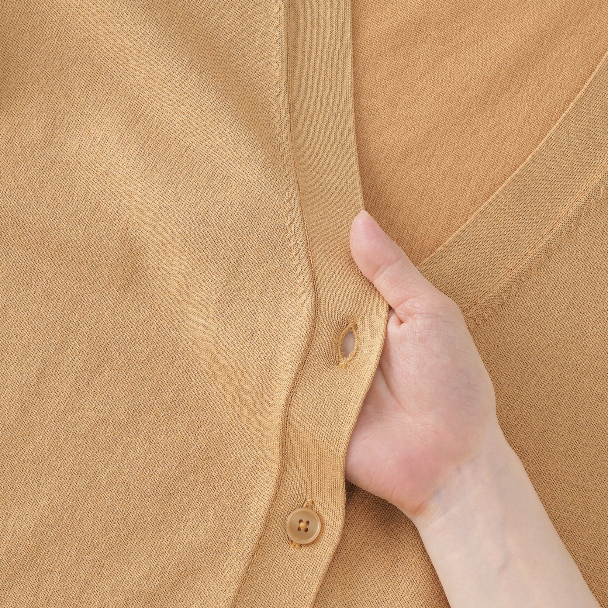 Light Knit V-Neck Cardigan - Image 57
