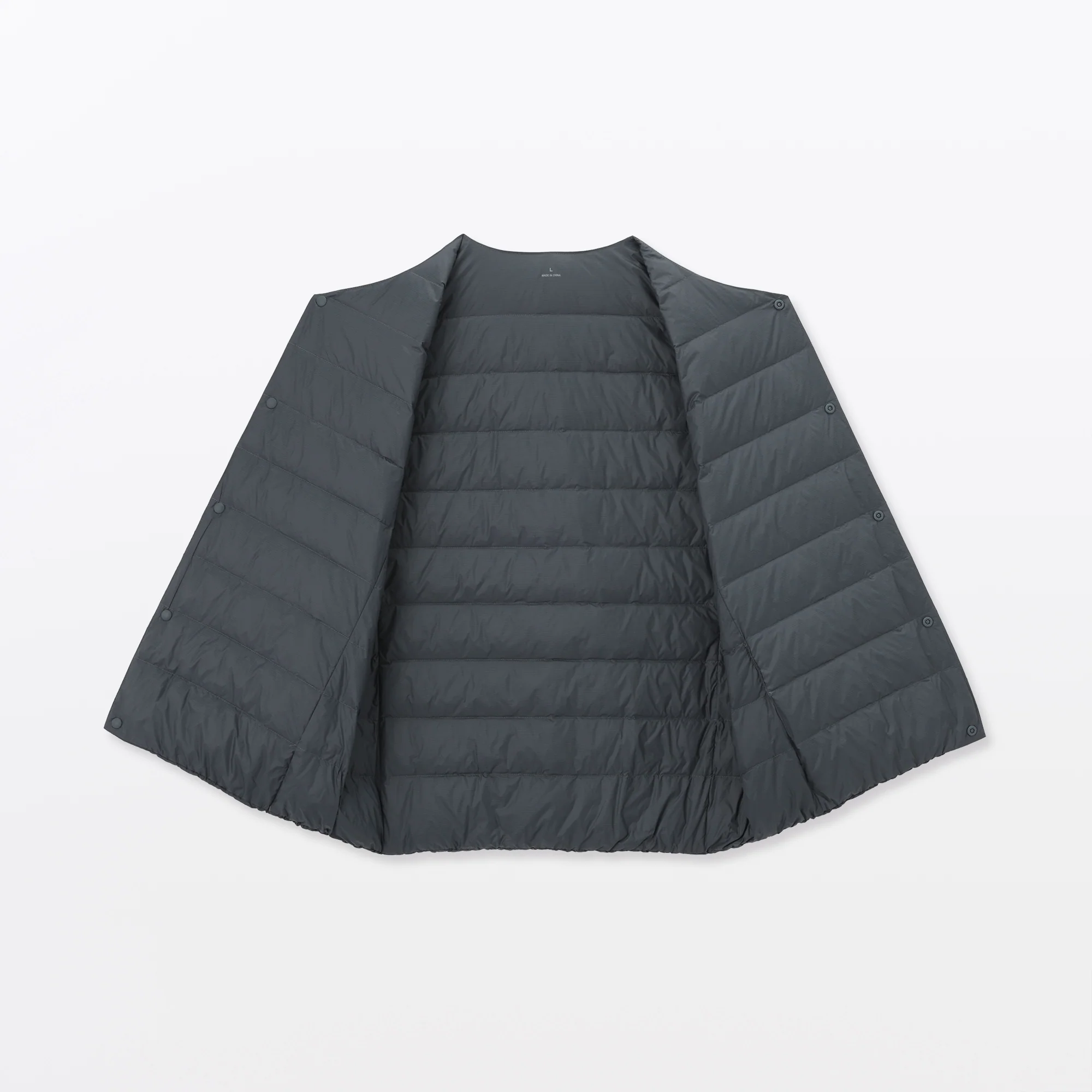 Lightweight Down Collarless Vest - Image 32