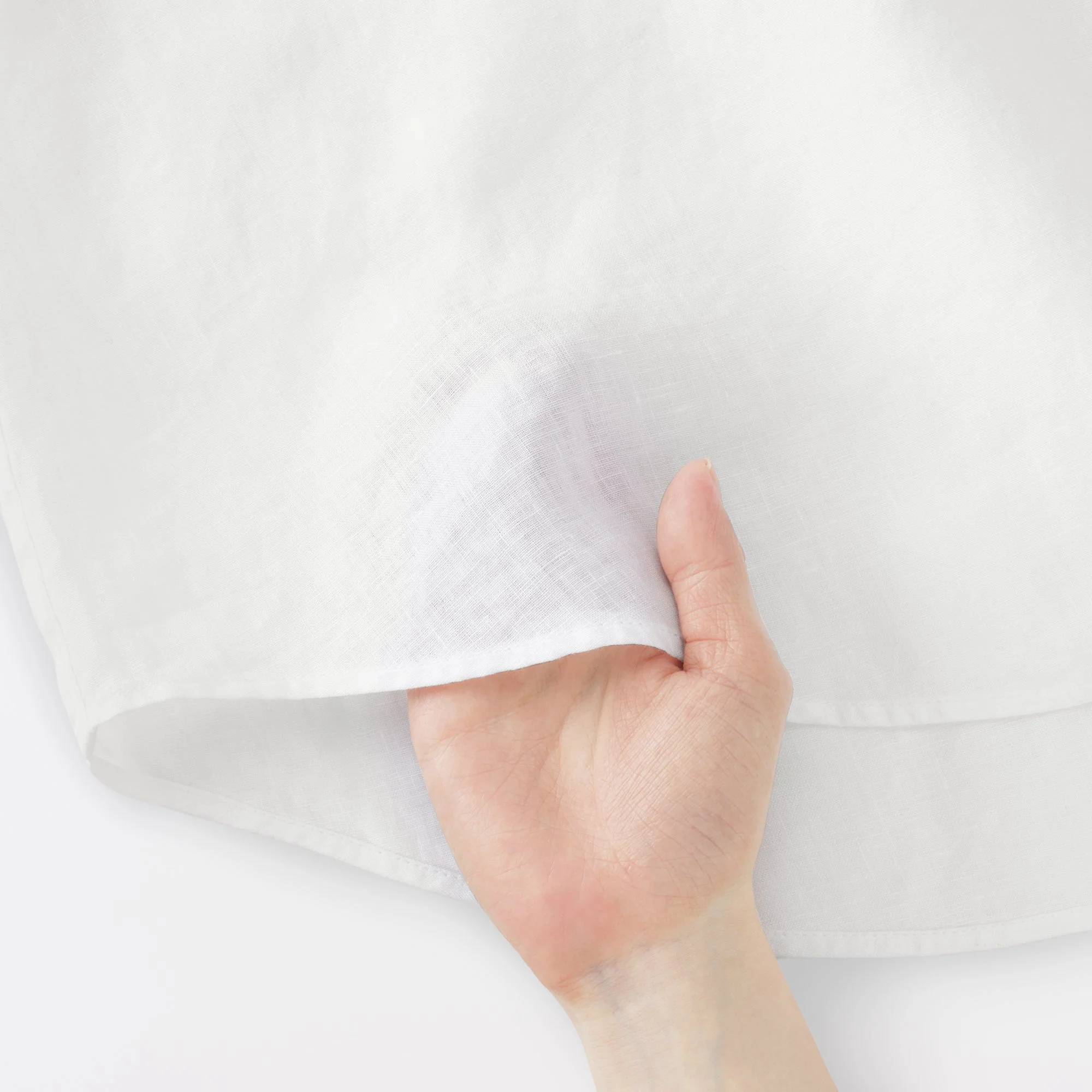 Linen 3/4 Sleeve Blouse - Image 37