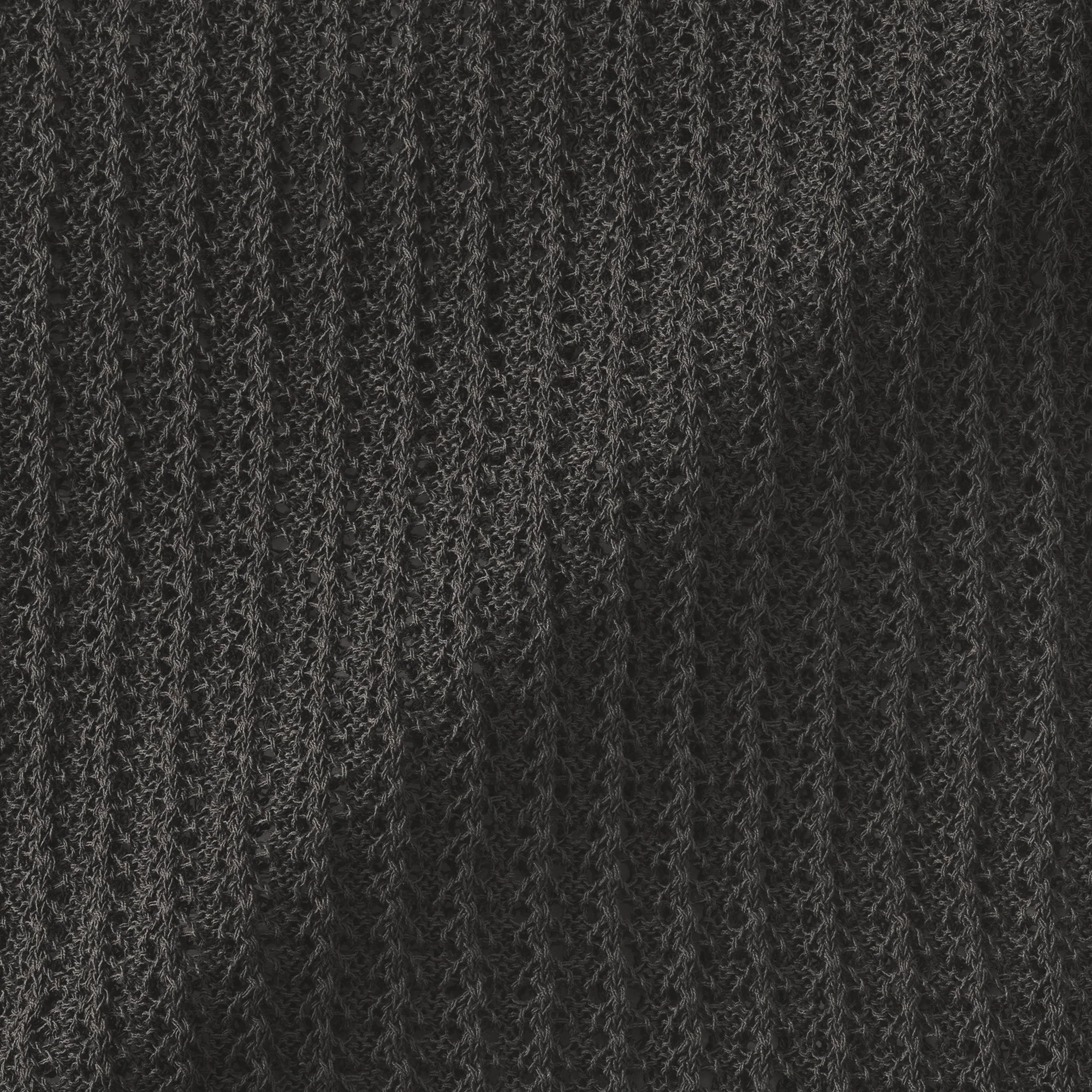 Linen Blend Mesh V-Neck Cardigan - Image 17