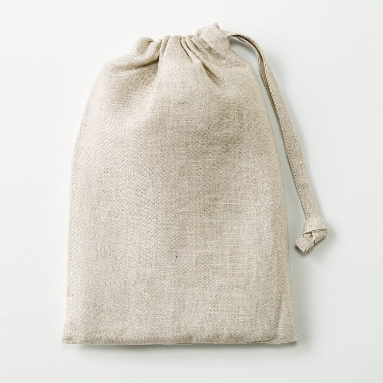 Linen Plain Weave Cross Shoulder Strap Apron - Image 4