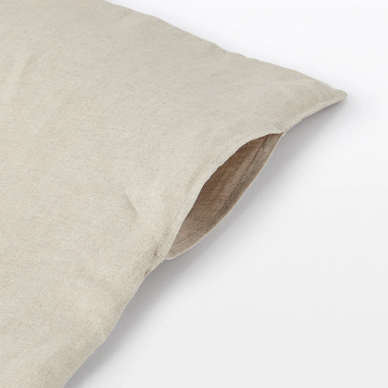 Linen Plain Weave Duvet Cover - Image 3