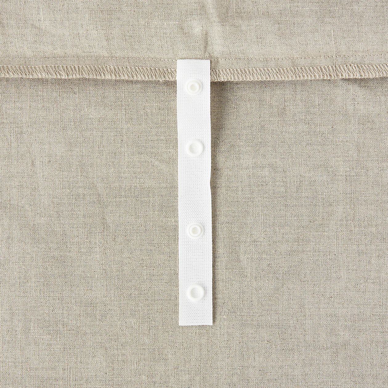 Linen Plain Weave Duvet Cover - Image 5