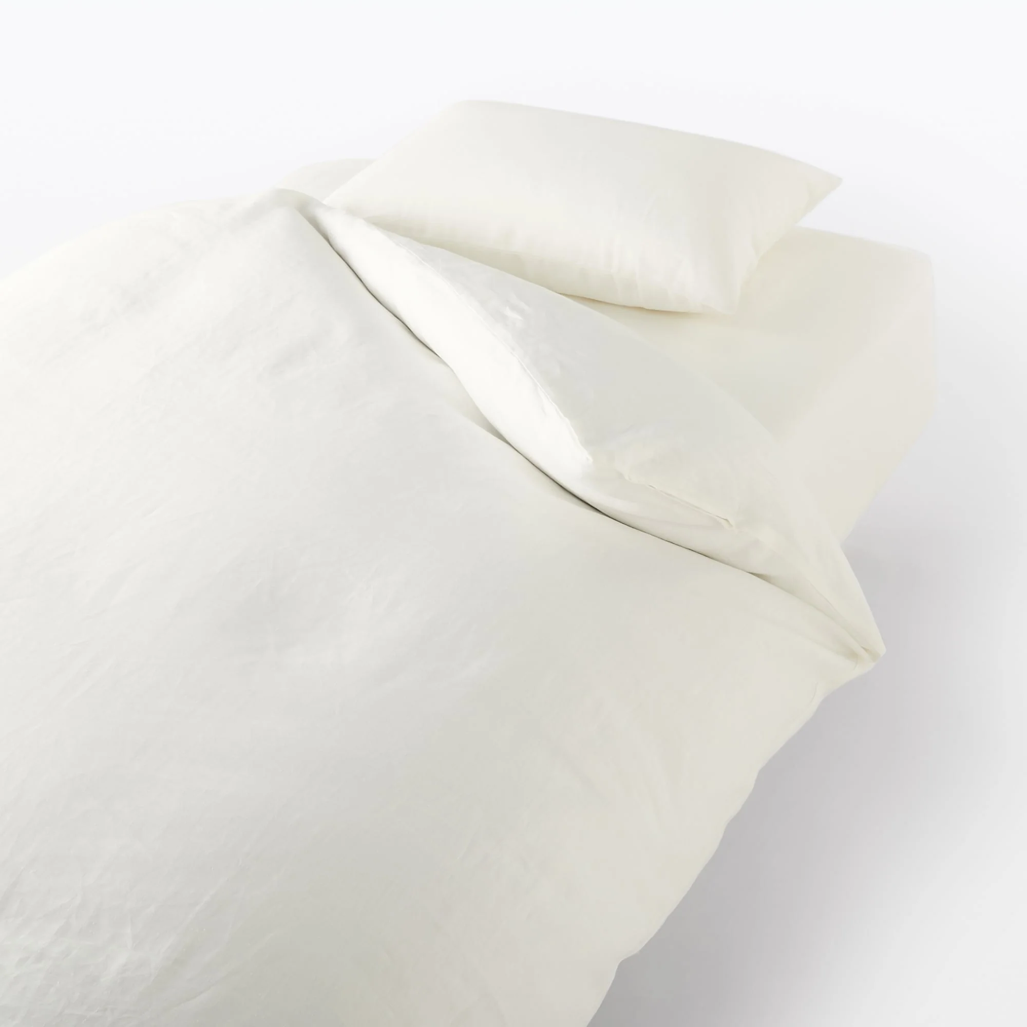Linen Plain Weave Fitted Sheet - Image 6