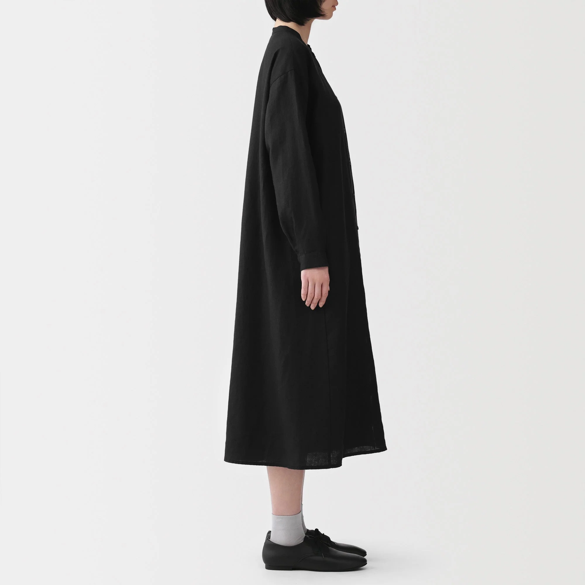Linen Shirt Dress - Image 21