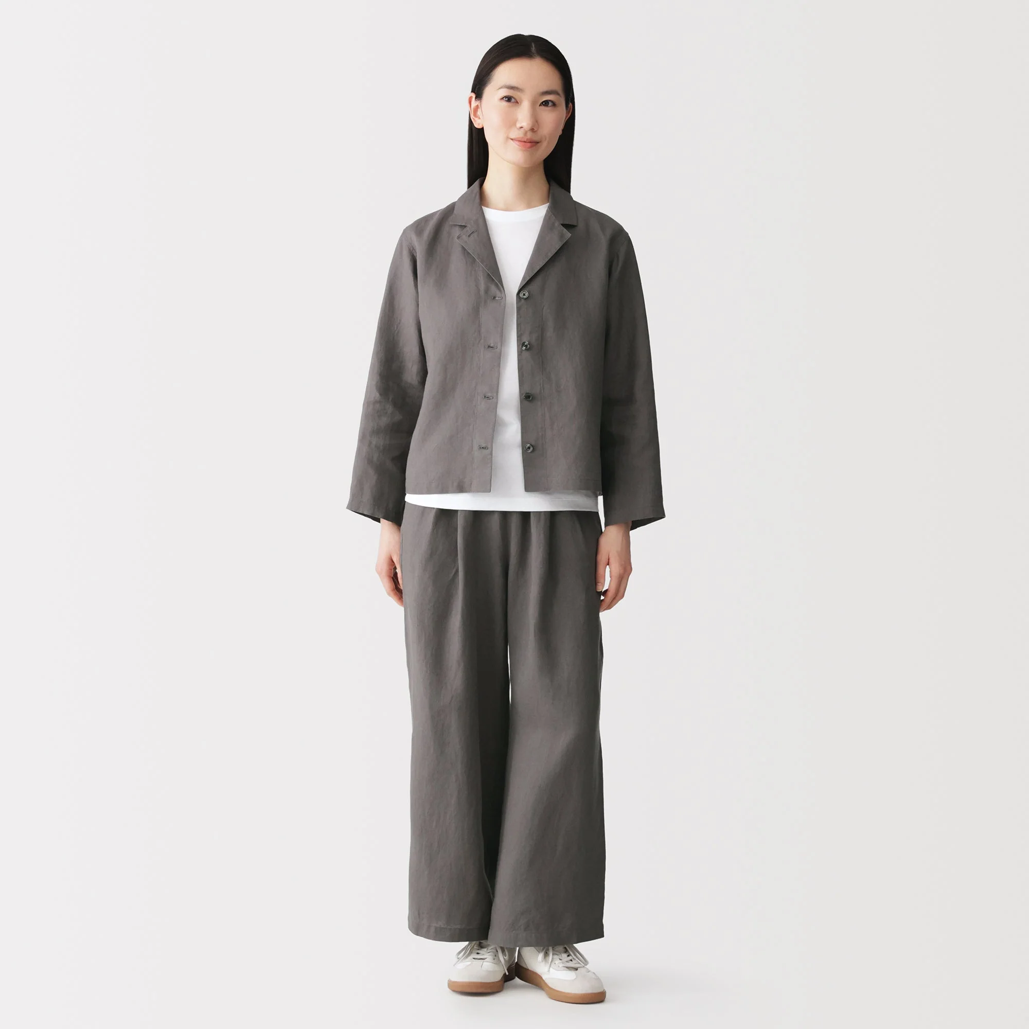 Linen Shirt Jacket - Image 11