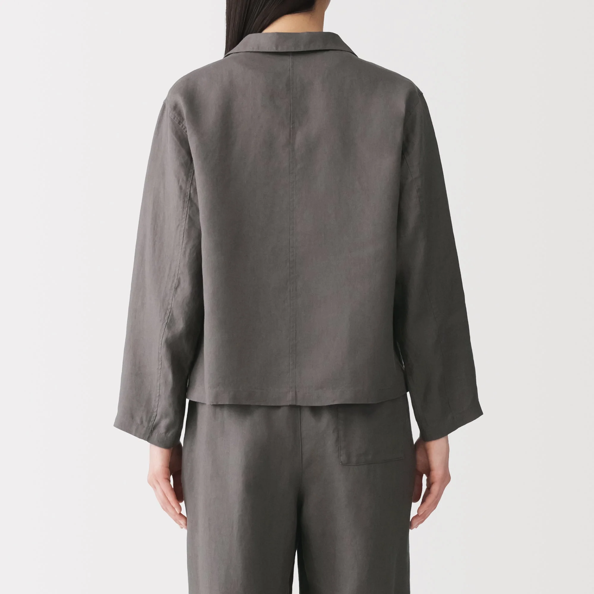 Linen Shirt Jacket - Image 13