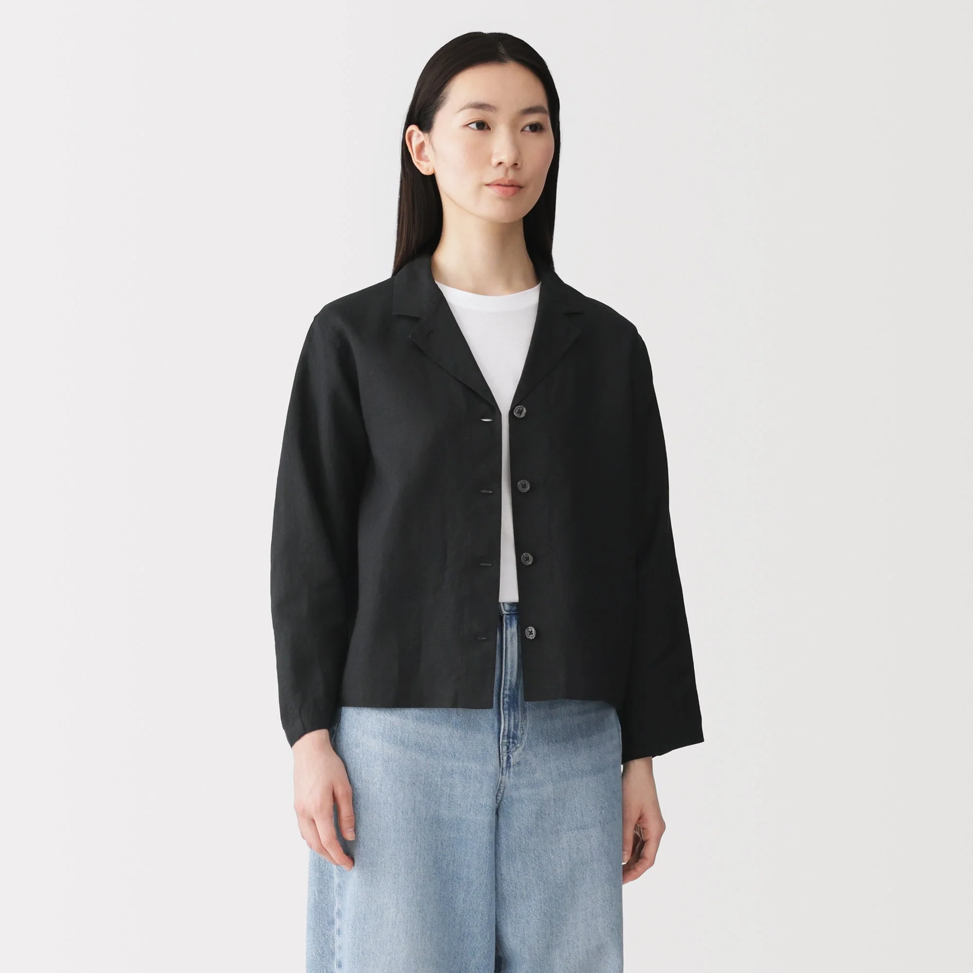Linen Shirt Jacket - Image 17