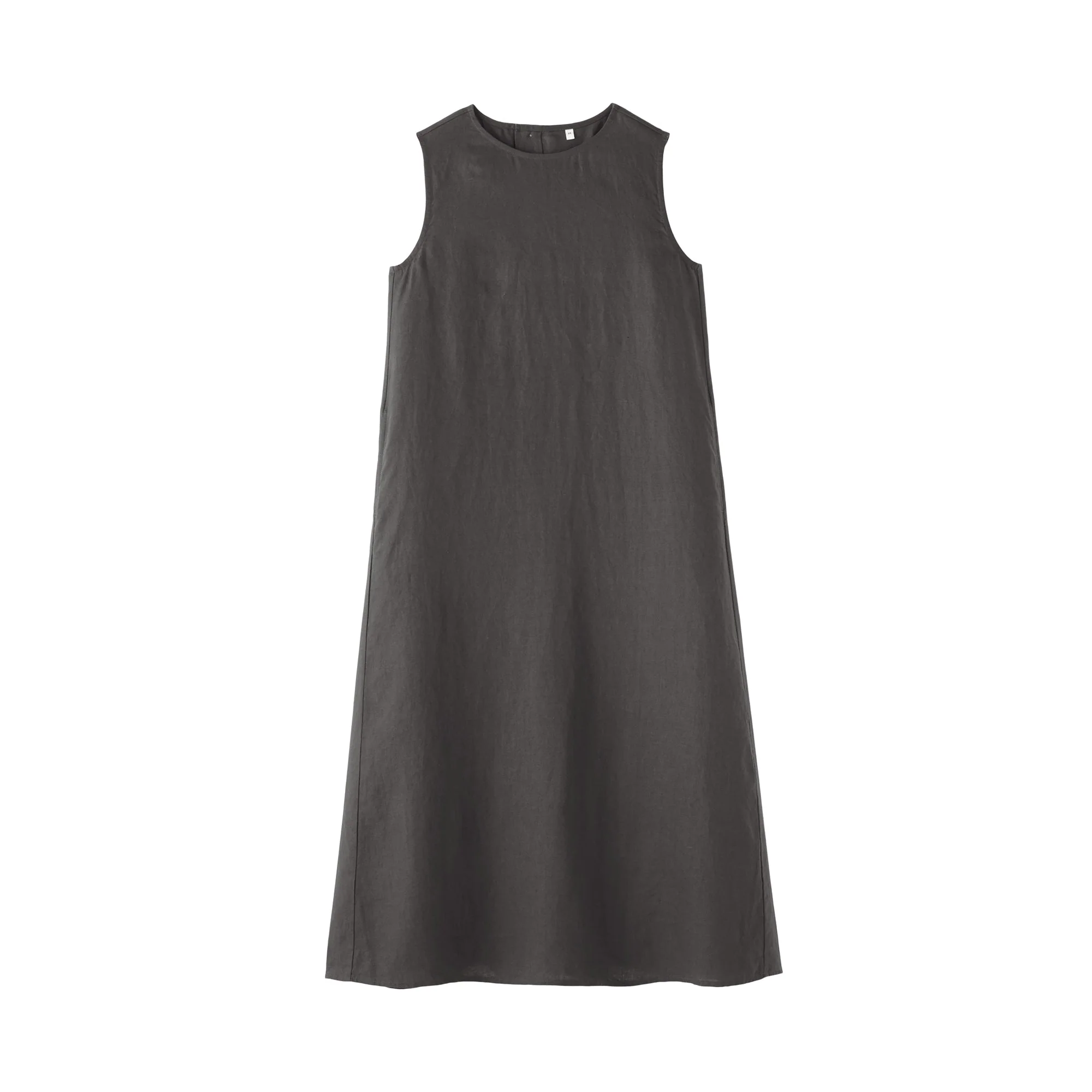 Linen Sleeveless Dress - Image 27