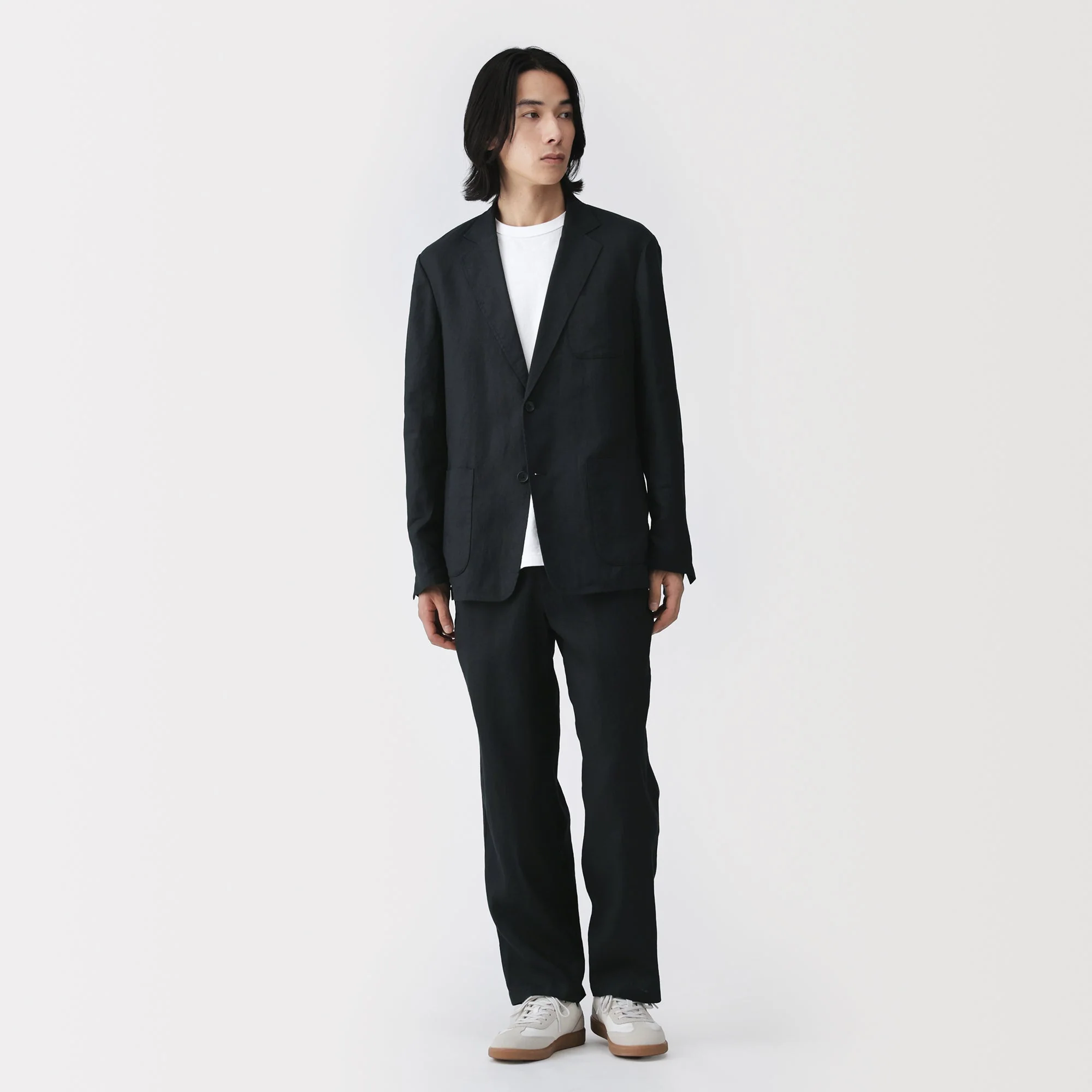 Linen Tapered Pants - Image 13