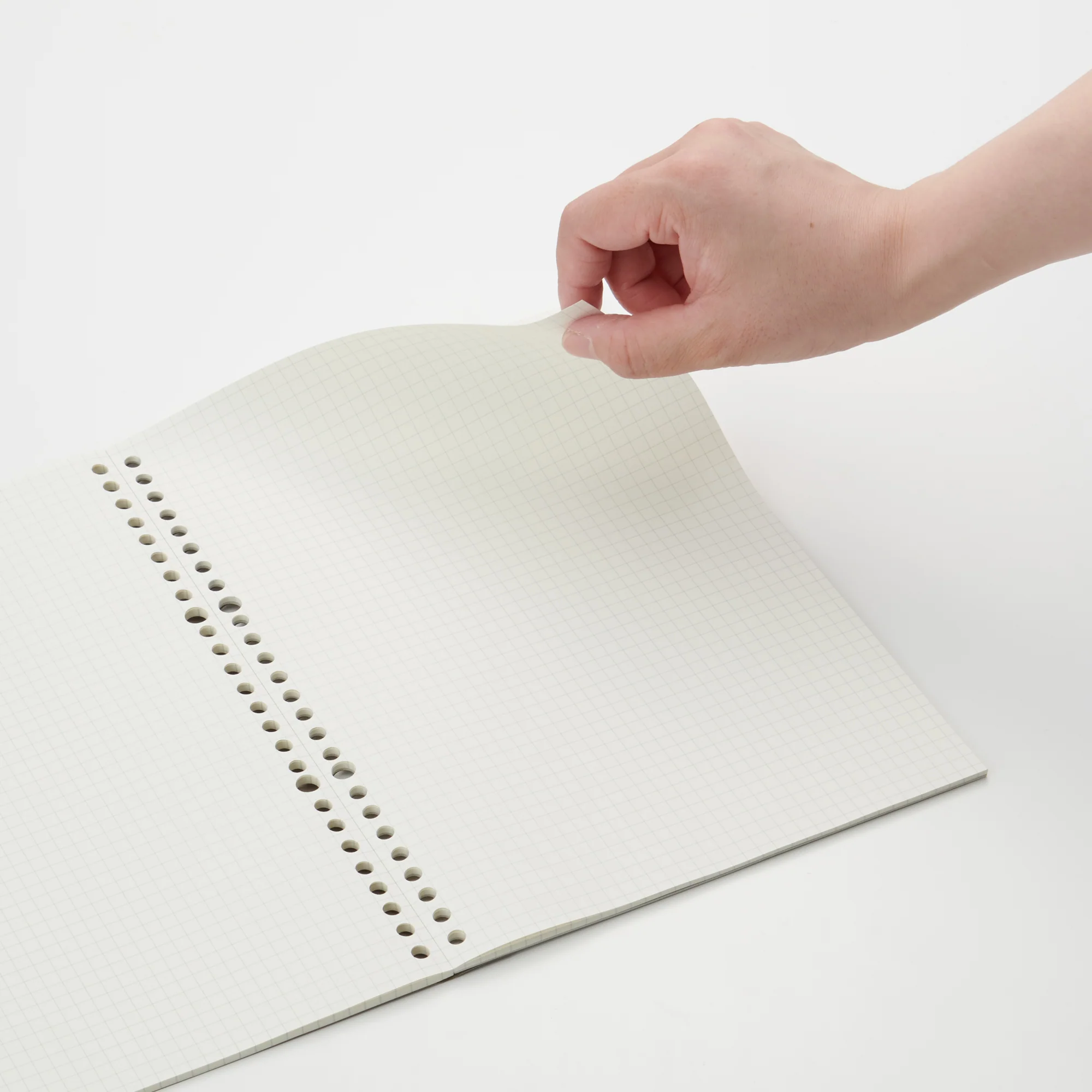 Loose Leaf Grid Paper Notebook Type 5mm - Image 12