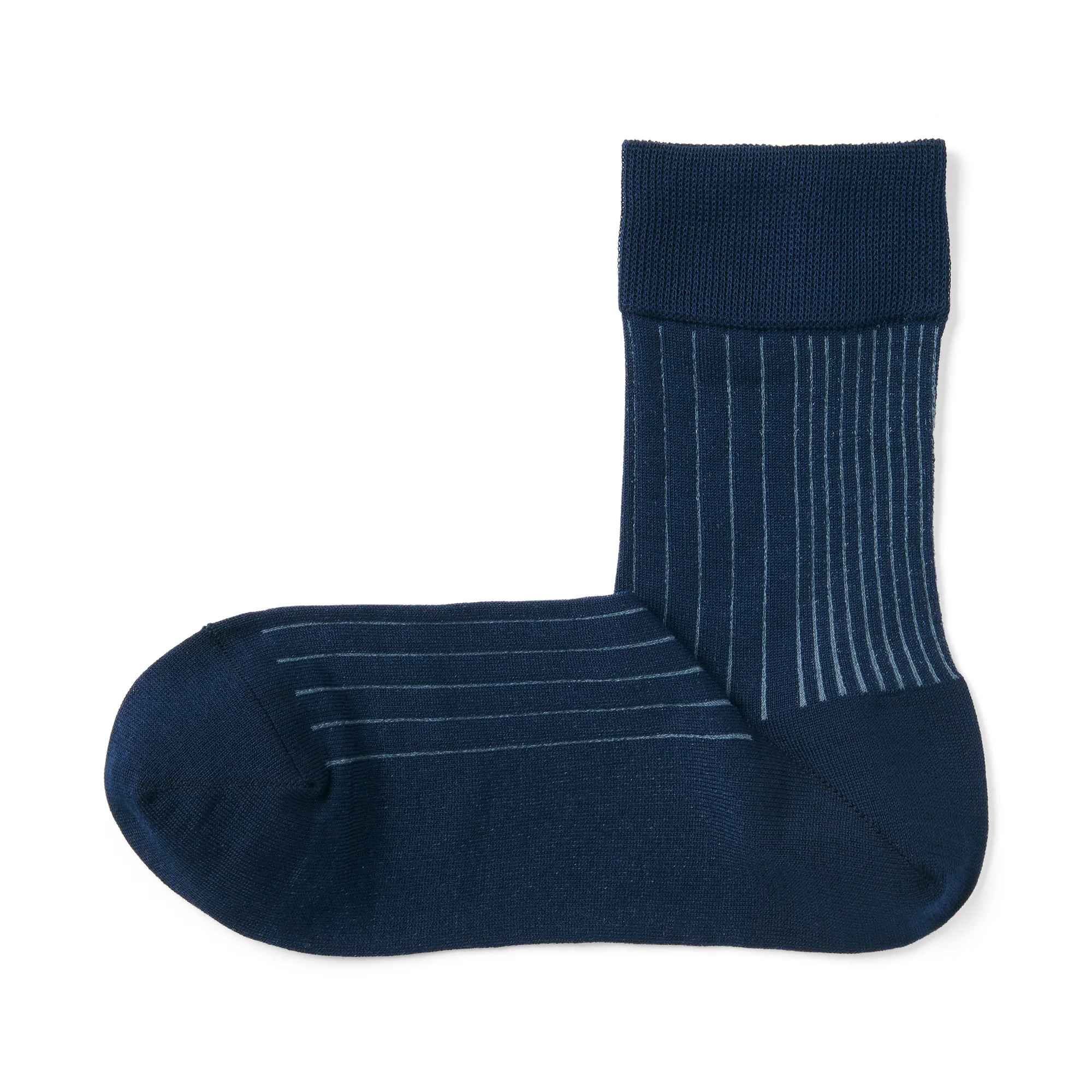 Lustrous Cotton Yarn Short Socks - Image 16
