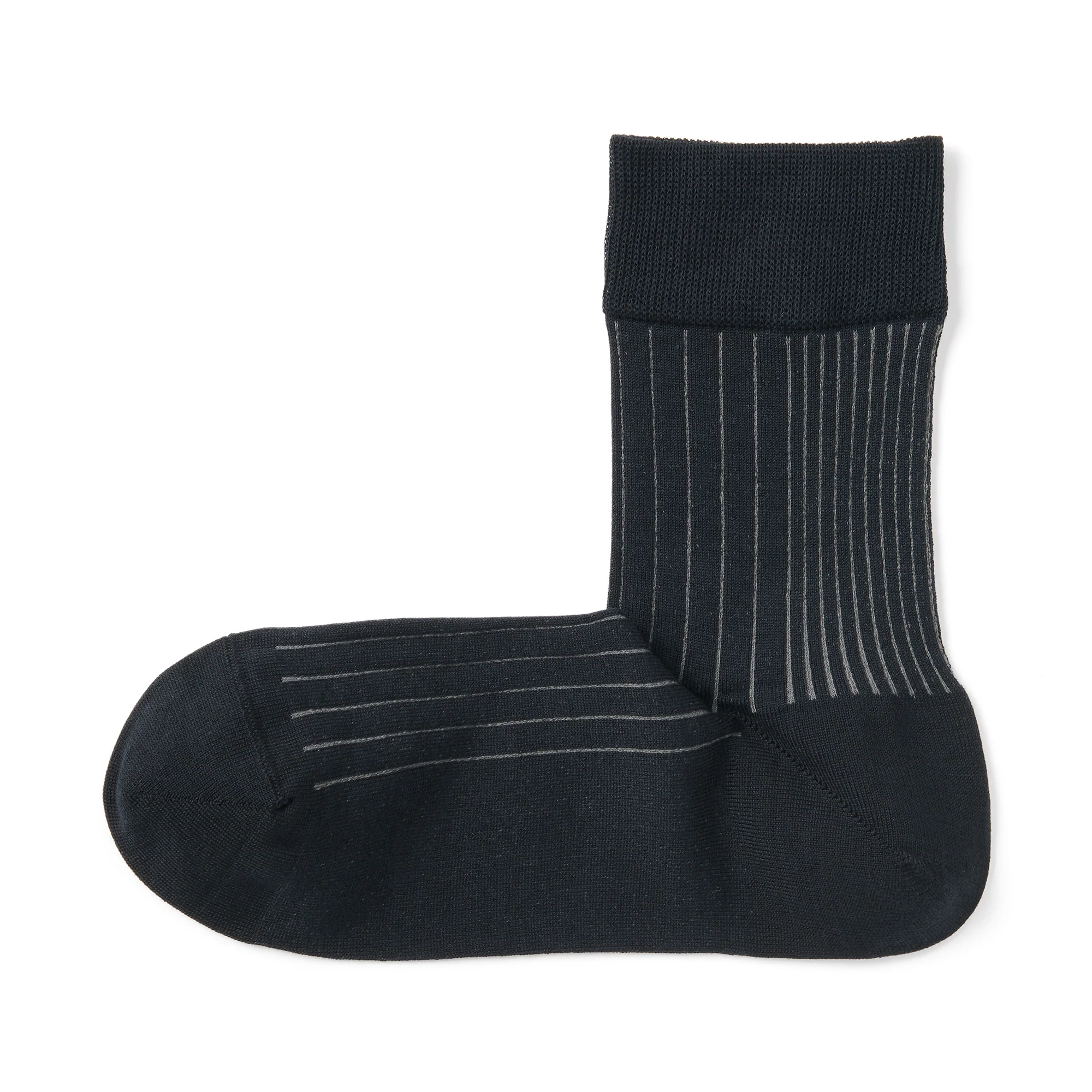 Lustrous Cotton Yarn Short Socks - Image 6