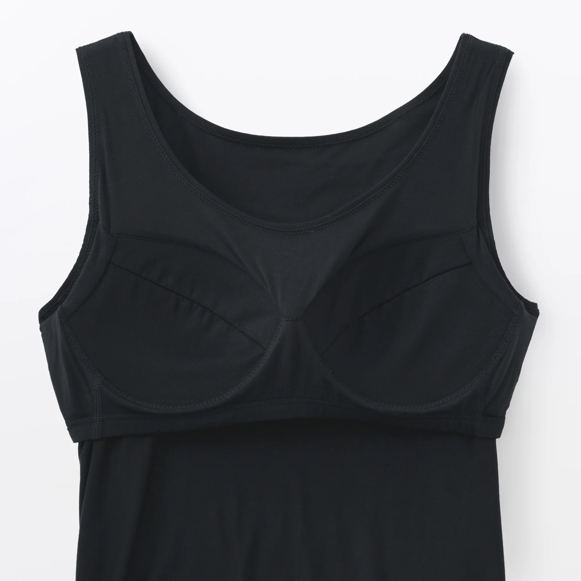 Lyocell Blend Bra Tank Top - Image 17