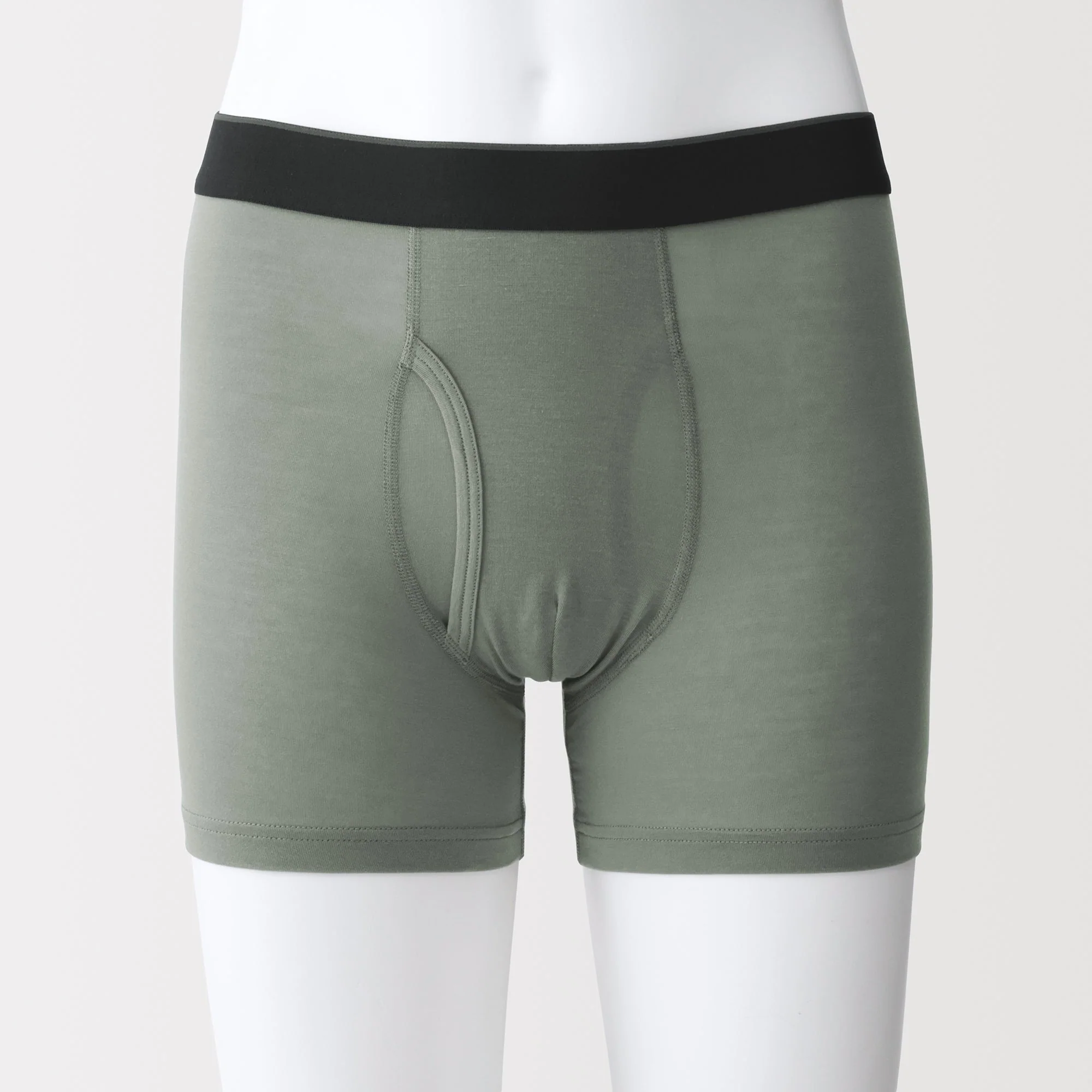Lyocell Blend Front Open Boxer Briefs - Image 3