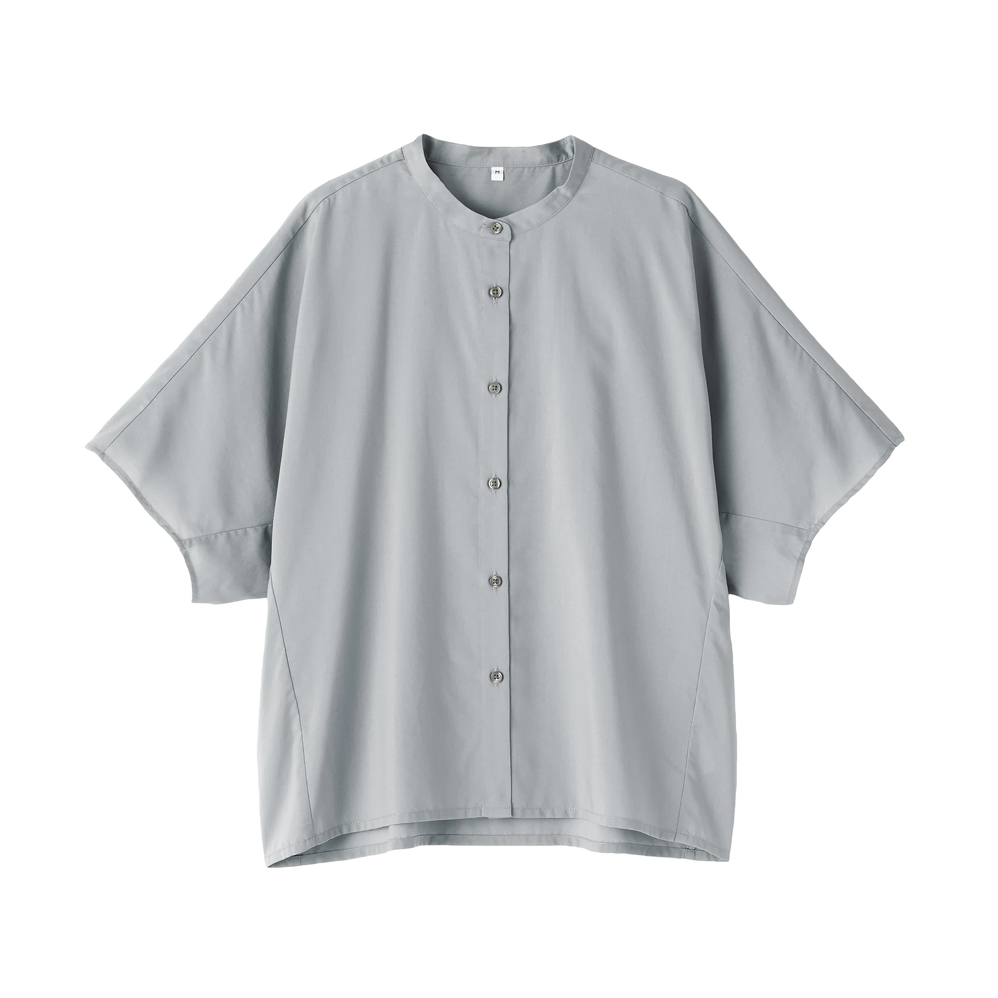 Lyocell Blend Half-Sleeve Blouse - Image 12