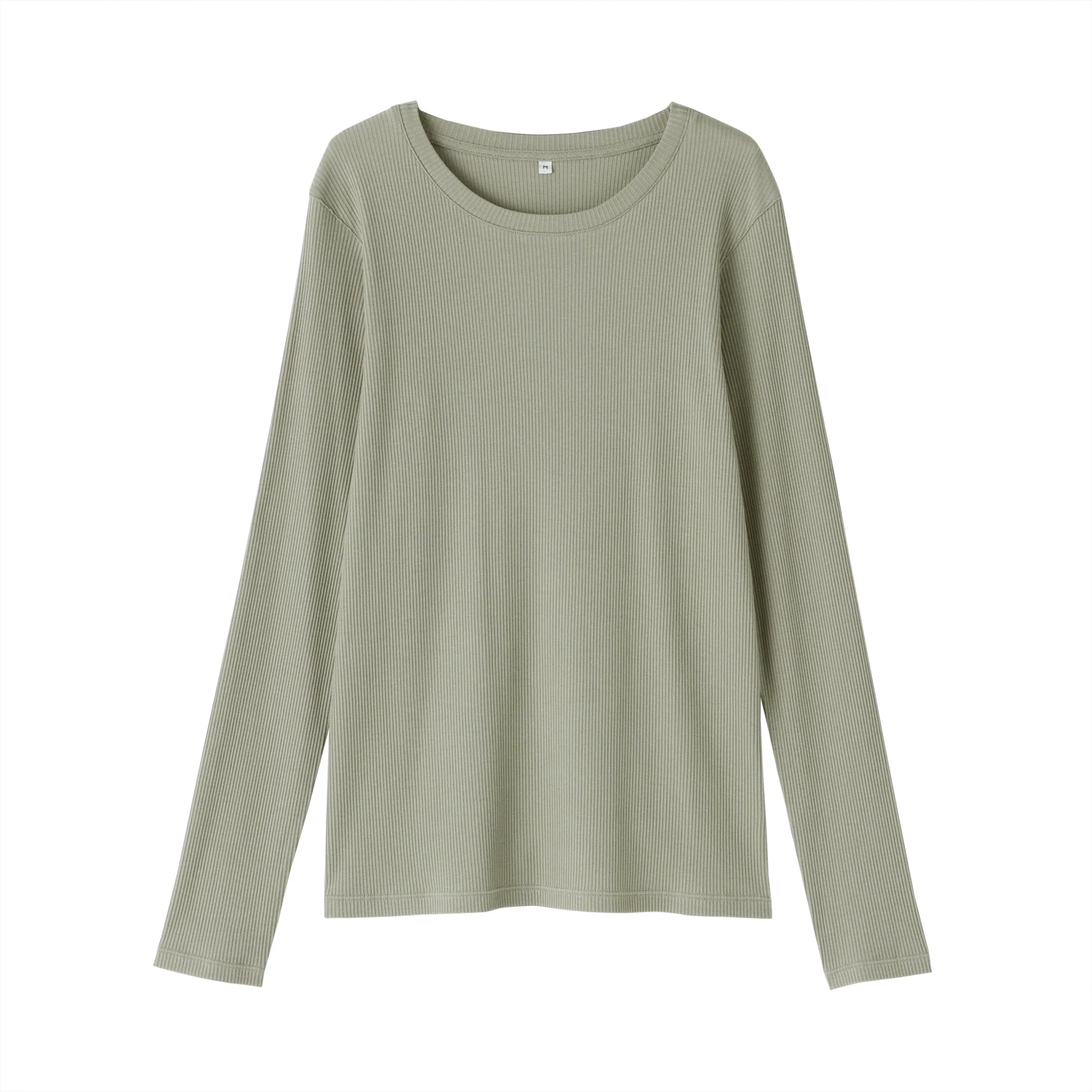 Lyocell Blend Rib T-Shirt - Image 2