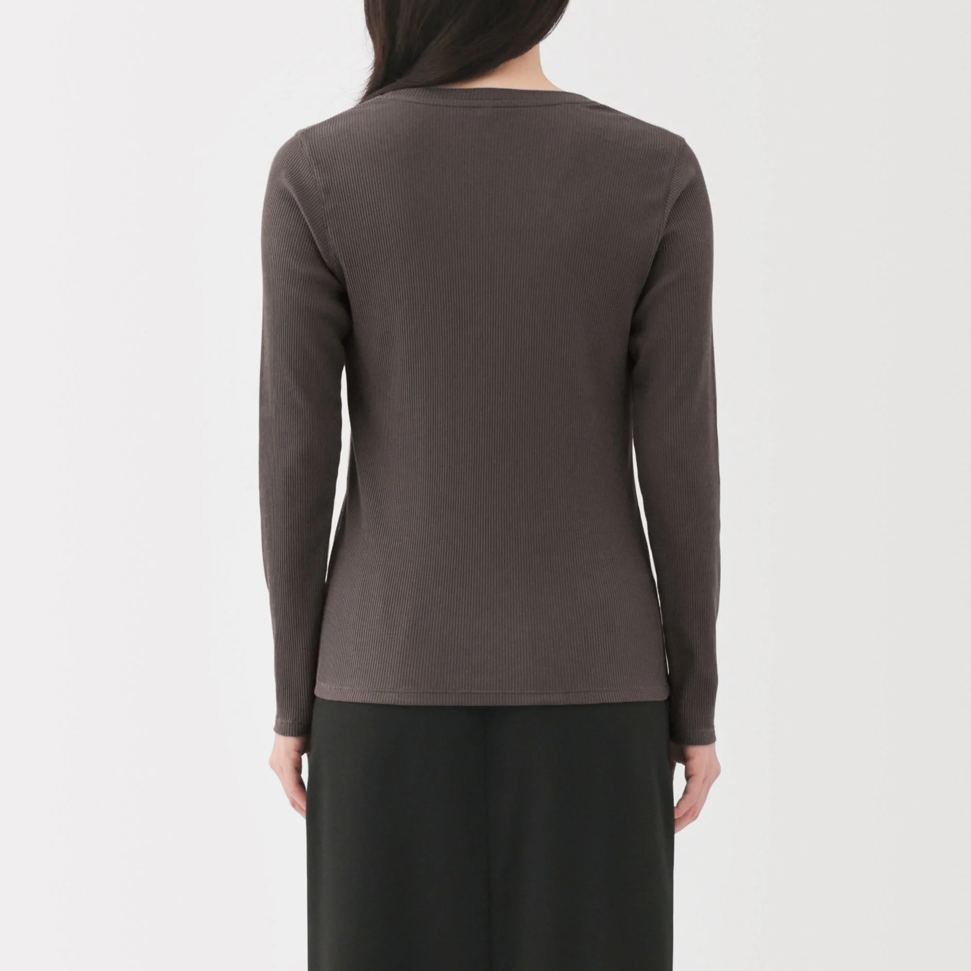 Lyocell Blend Rib T-Shirt - Image 30