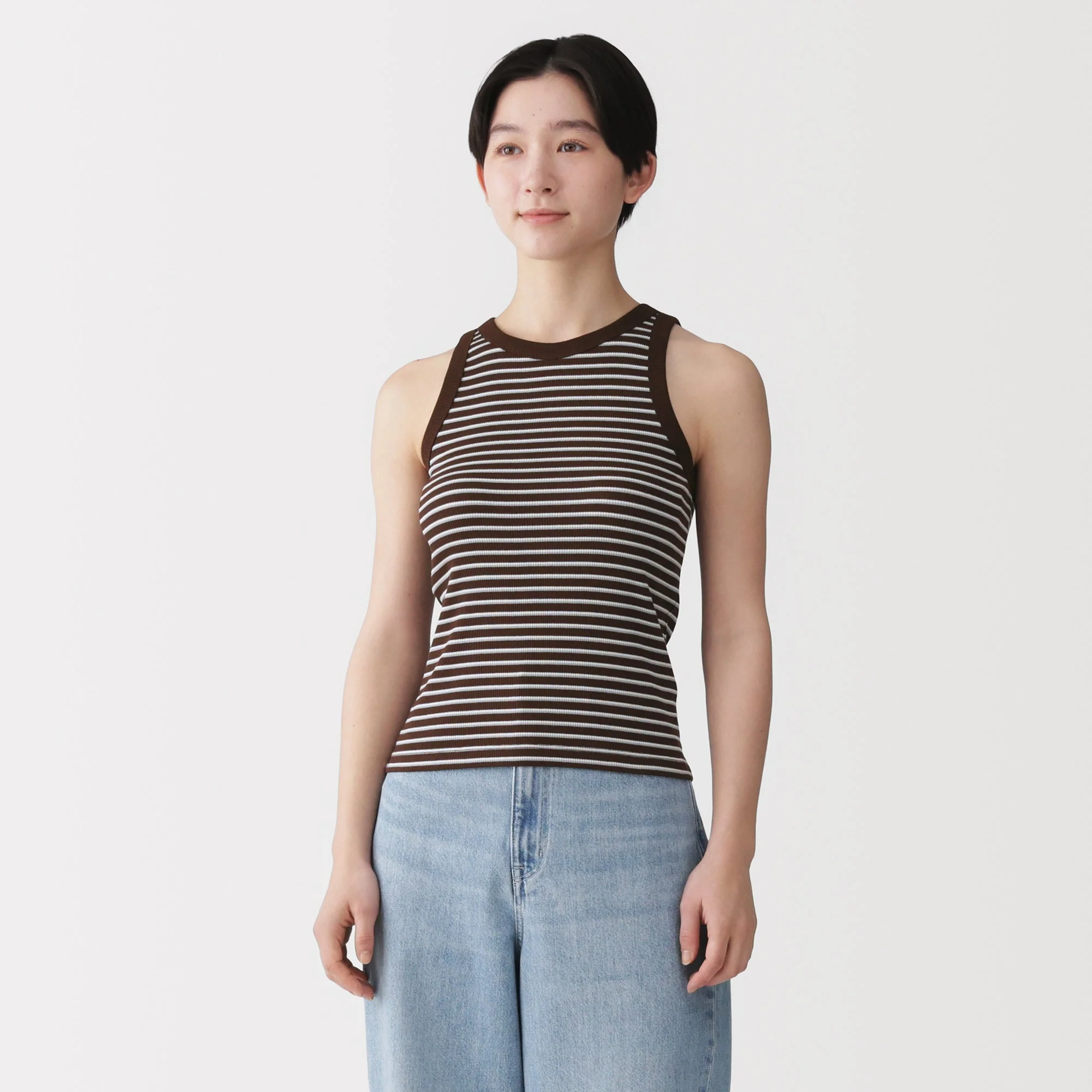 Lyocell Blend Rib Tank Top - Image 11