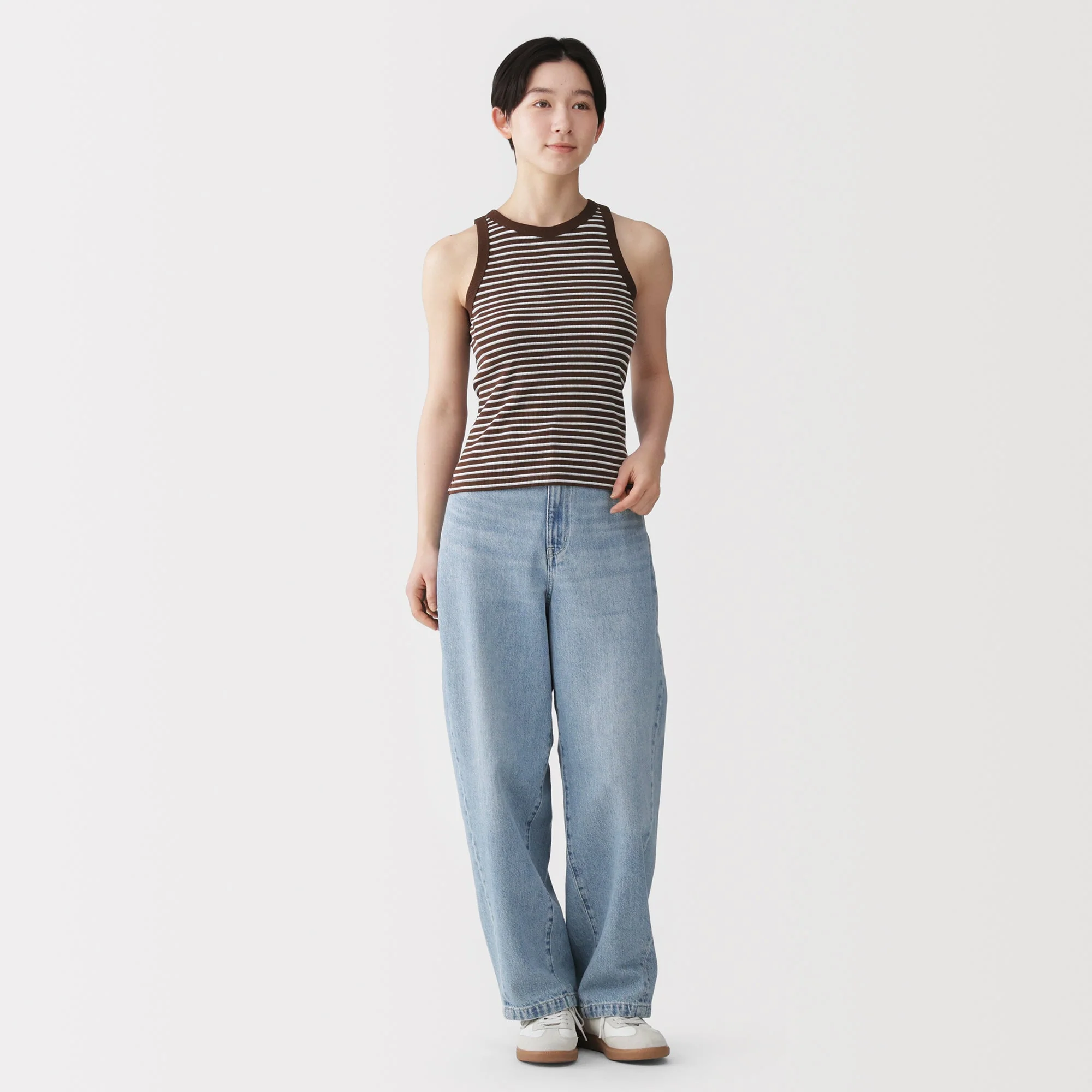 Lyocell Blend Rib Tank Top - Image 12