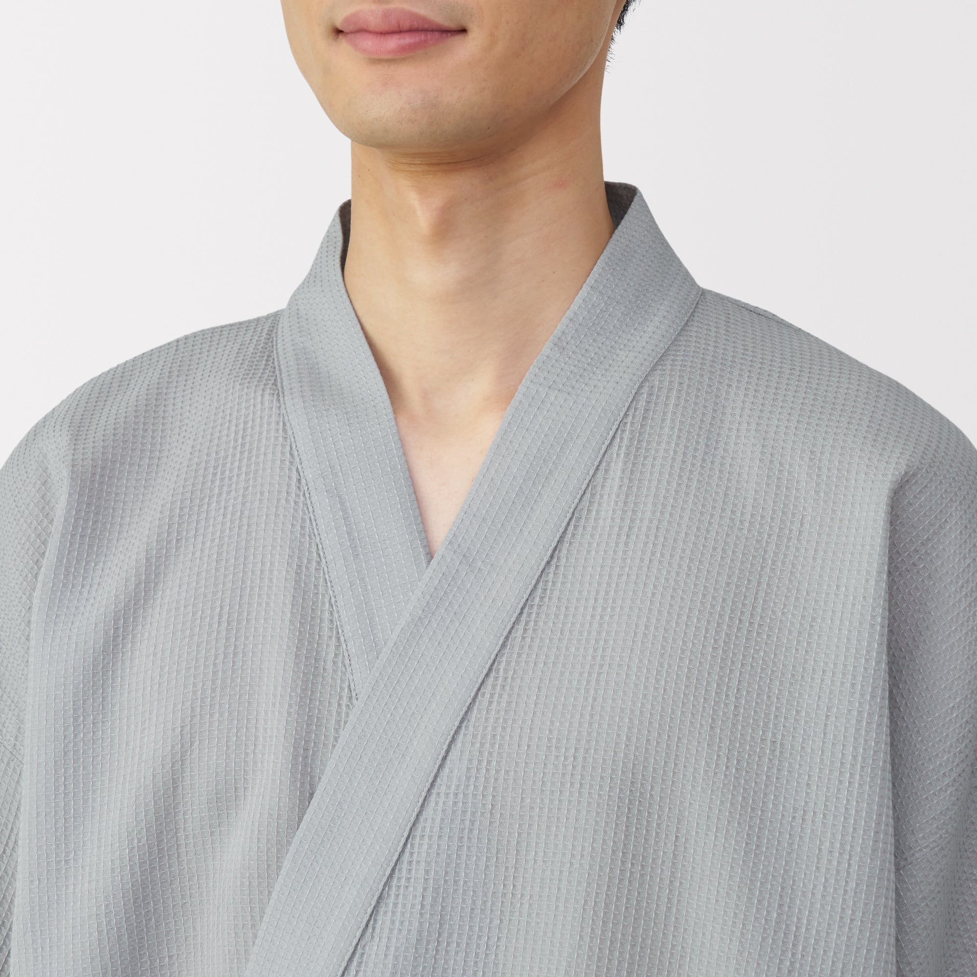 Lyocell Blend Waffle Jinbei - Image 7