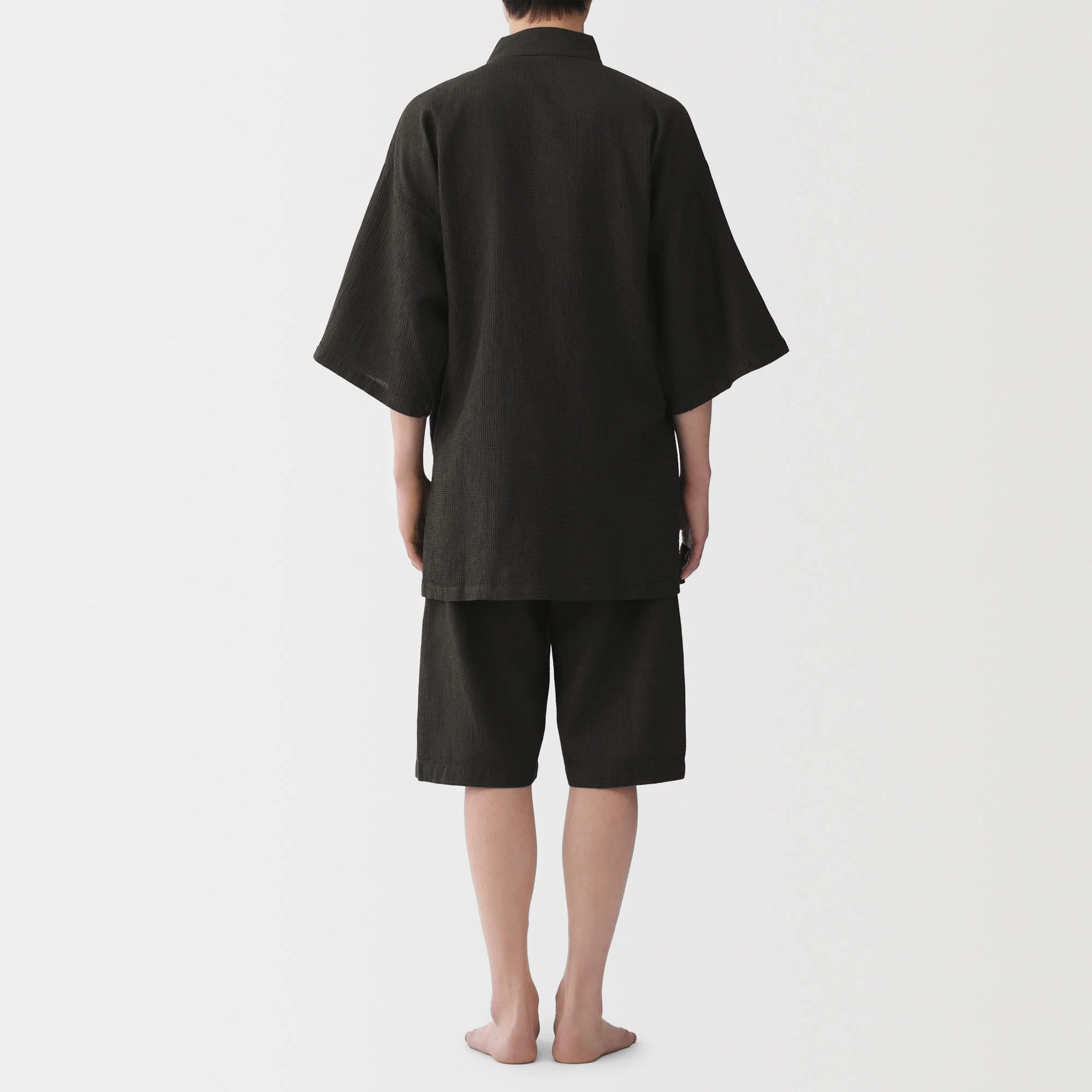 Lyocell Blend Waffle Jinbei - Image 27