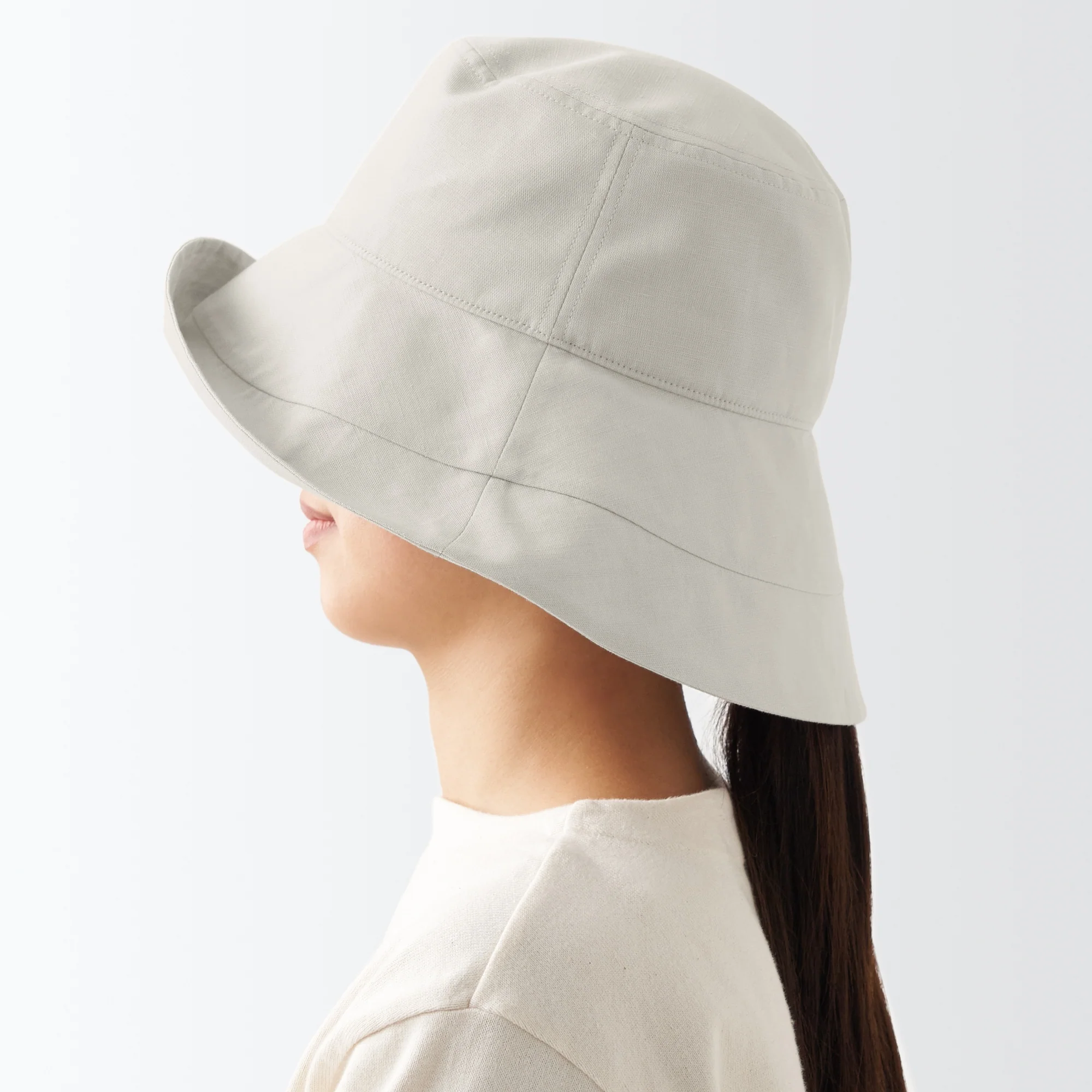 Lyocell Linen Capeline Hat - Image 4