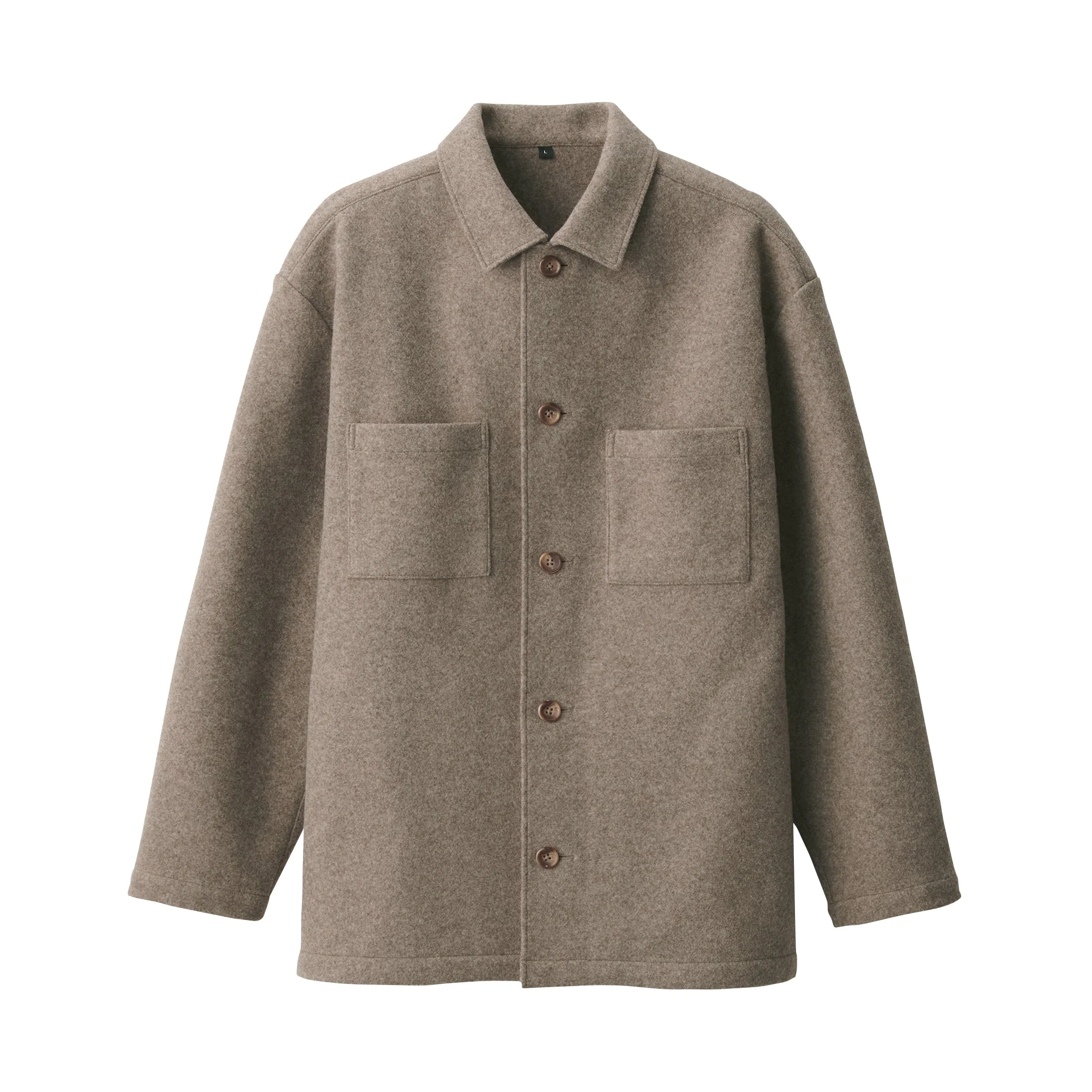 Men's Brushed Stretch Shirt Jacket - Image 12
