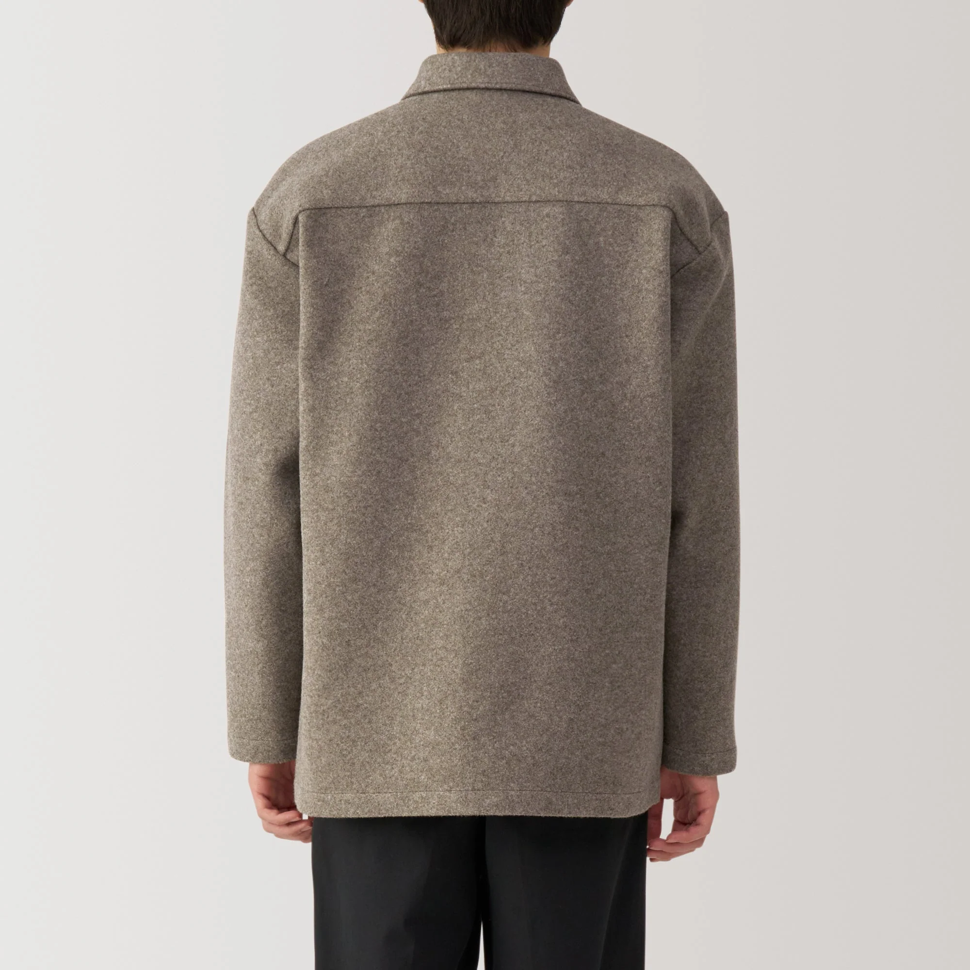 Men's Brushed Stretch Shirt Jacket - Image 16