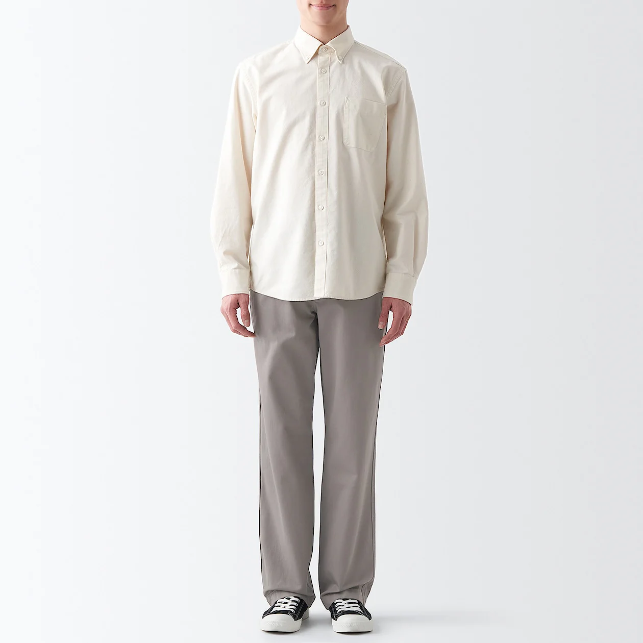 Men's Chino Regular Fit Pants (L 32inch / 82cm) - Image 3