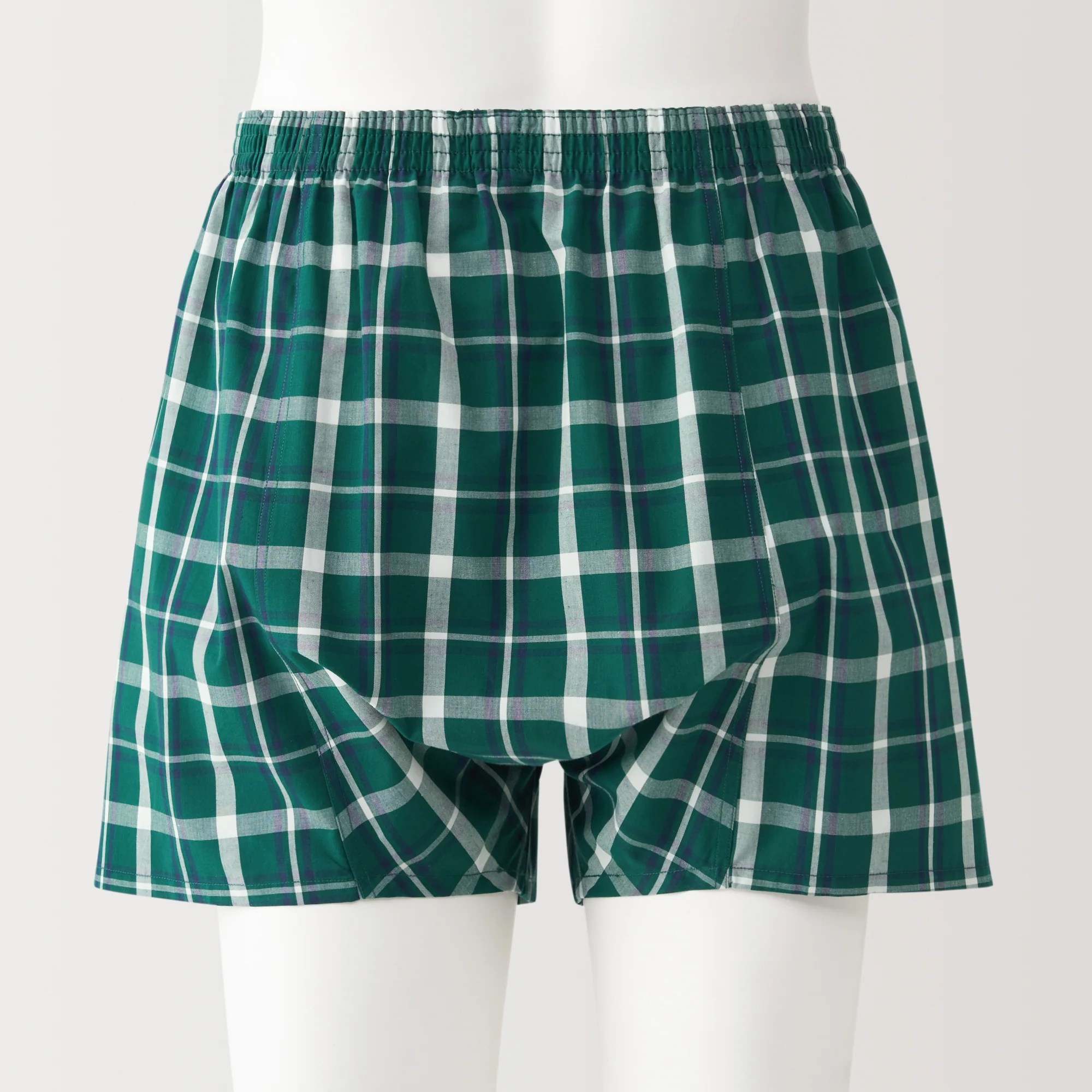 Men's Cotton Broadcloth Front Open Trunks - Image 10