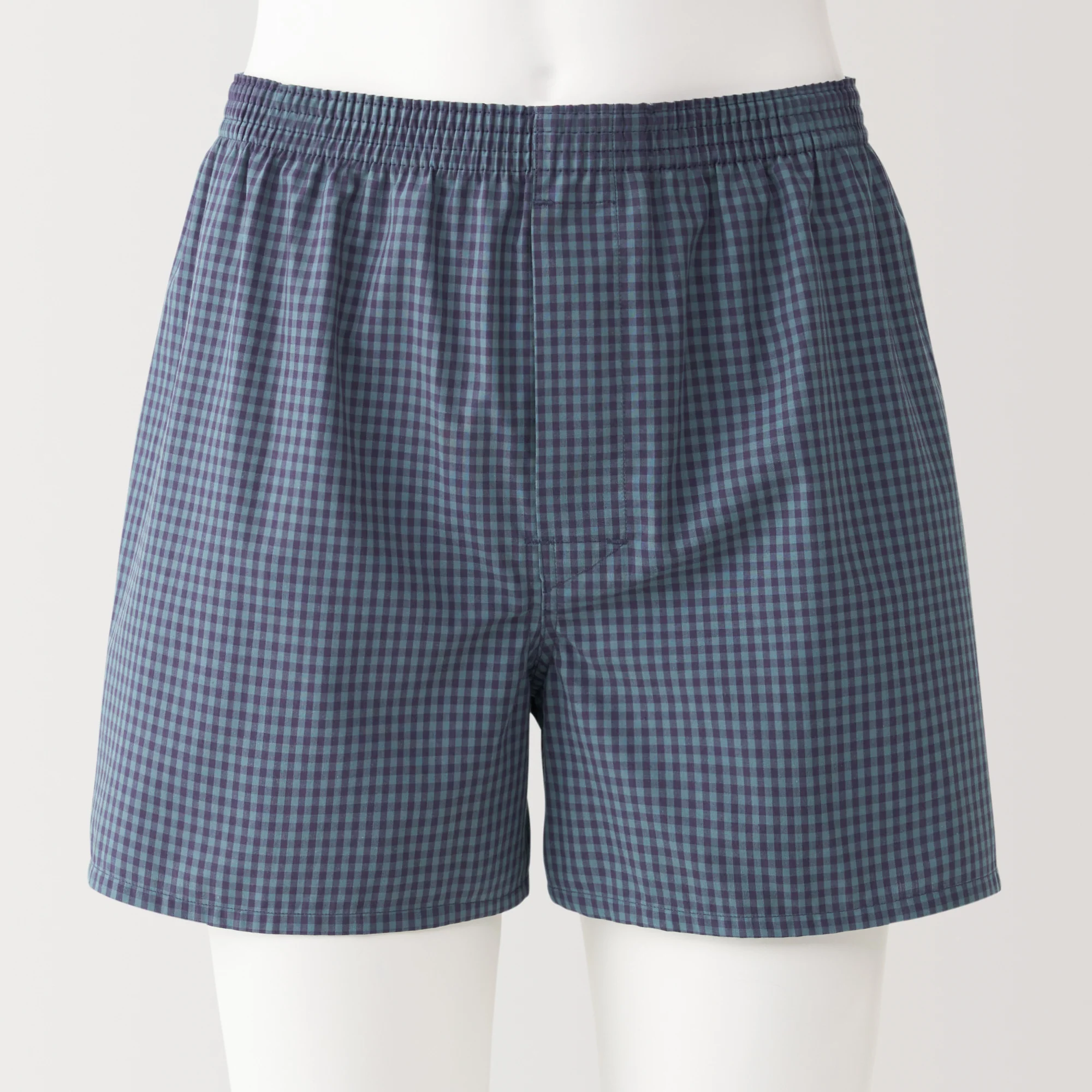Men's Cotton Broadcloth Front Open Trunks - Image 13