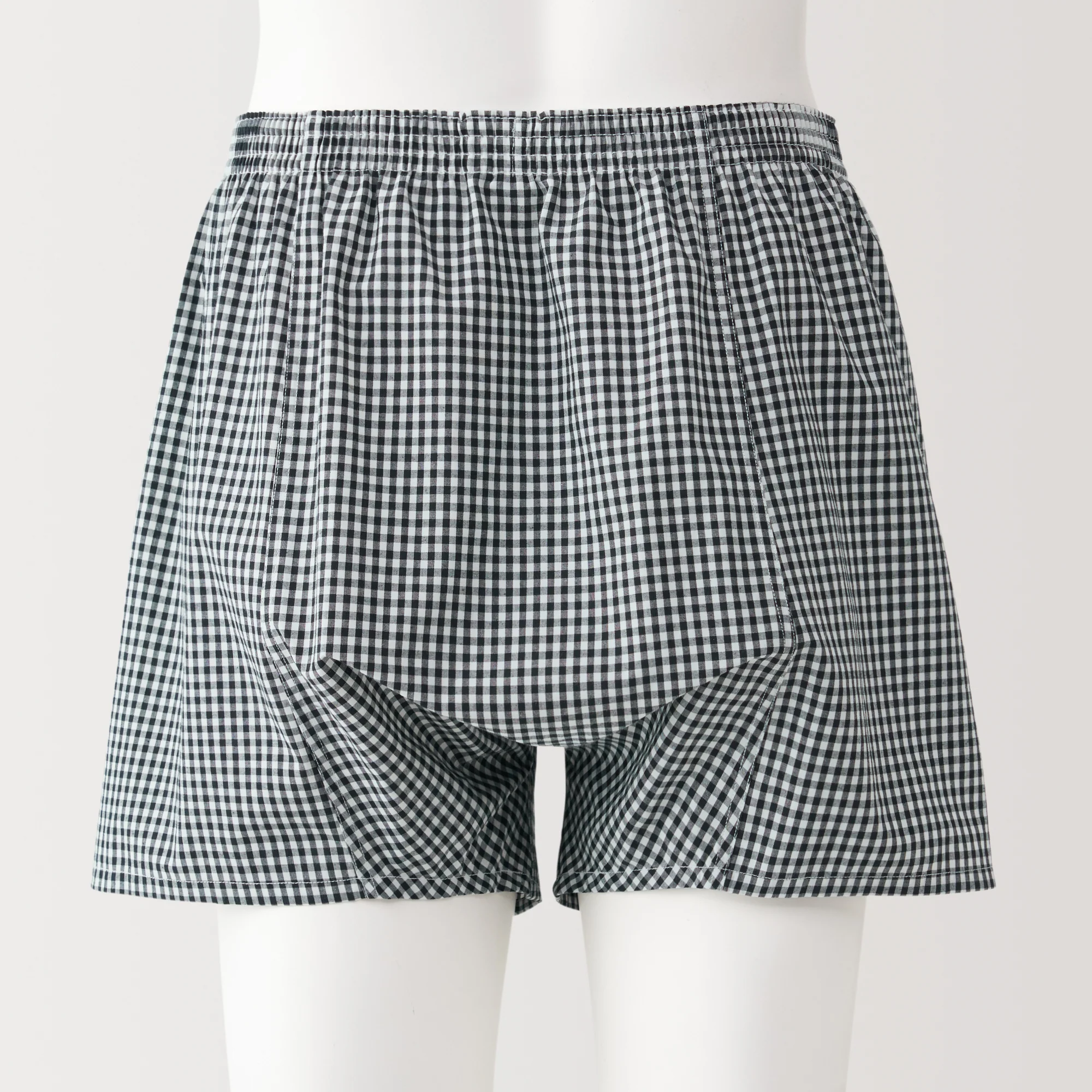 Men's Cotton Broadcloth Front Open Trunks - Image 5