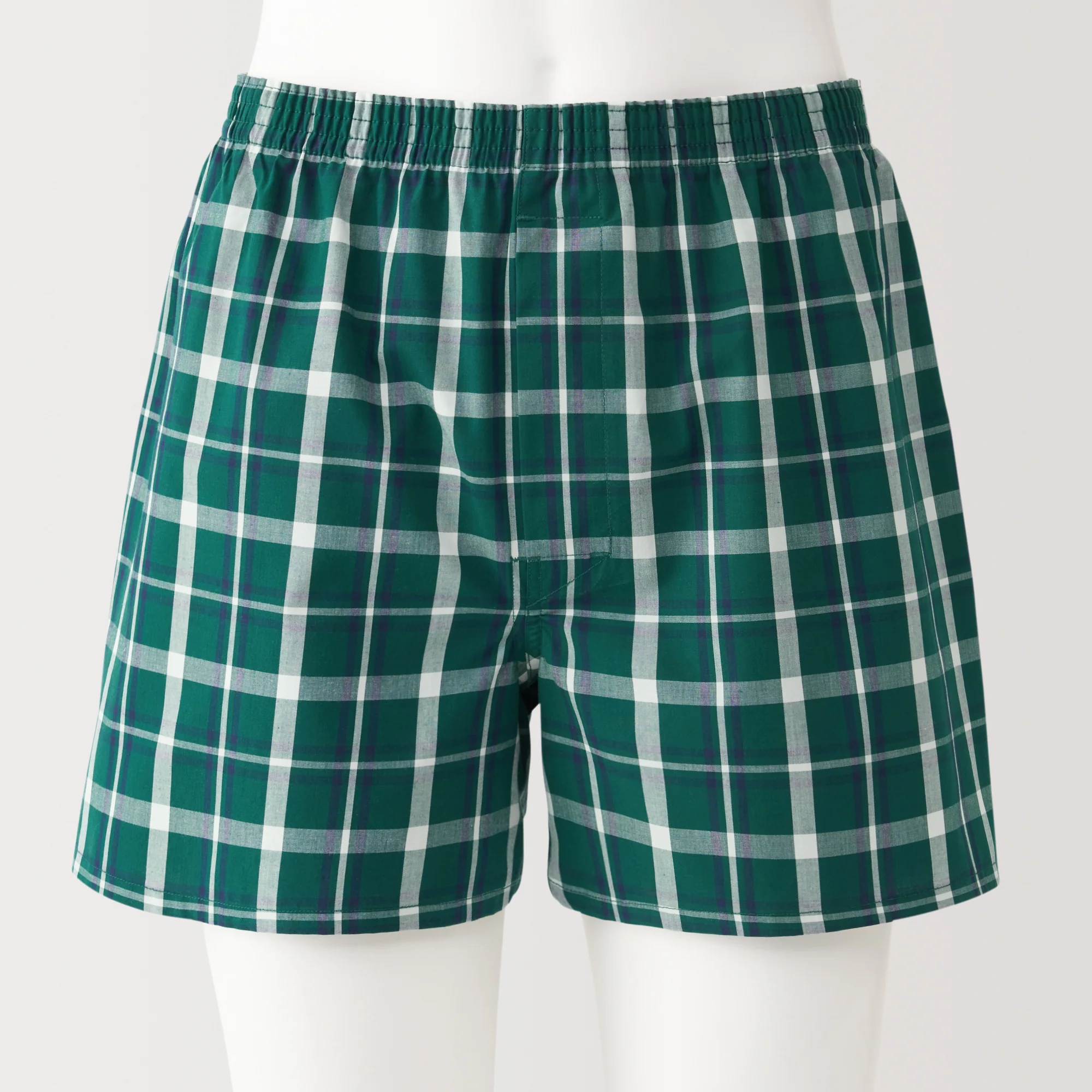 Men's Cotton Broadcloth Front Open Trunks - Image 8