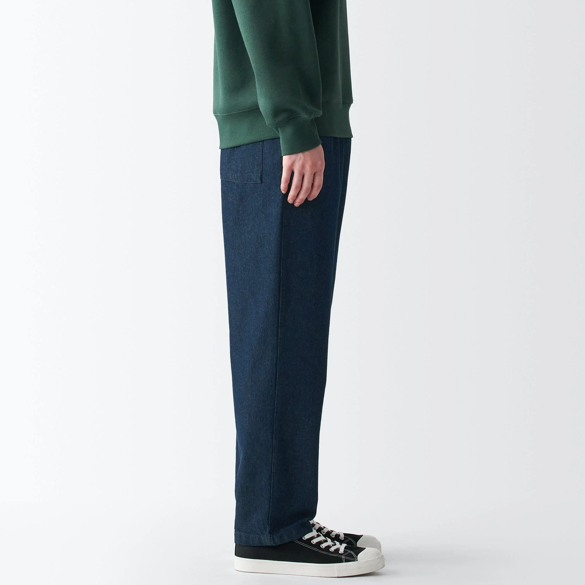 Men's Denim Easy Pants - Image 14