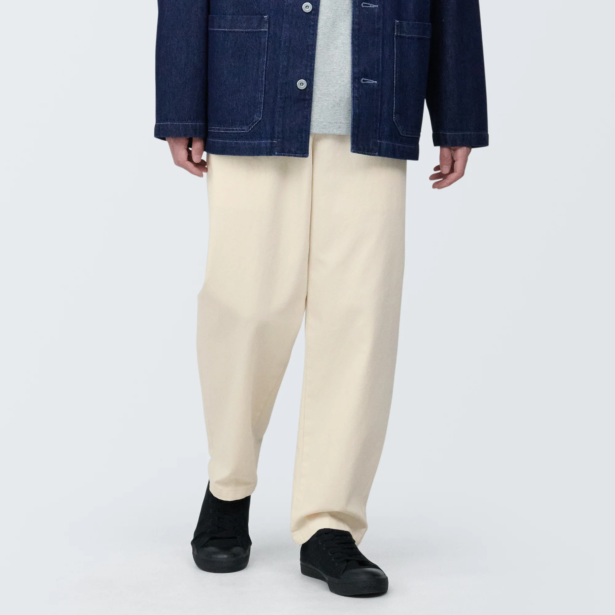 Men's Denim Easy Pants - Image 3