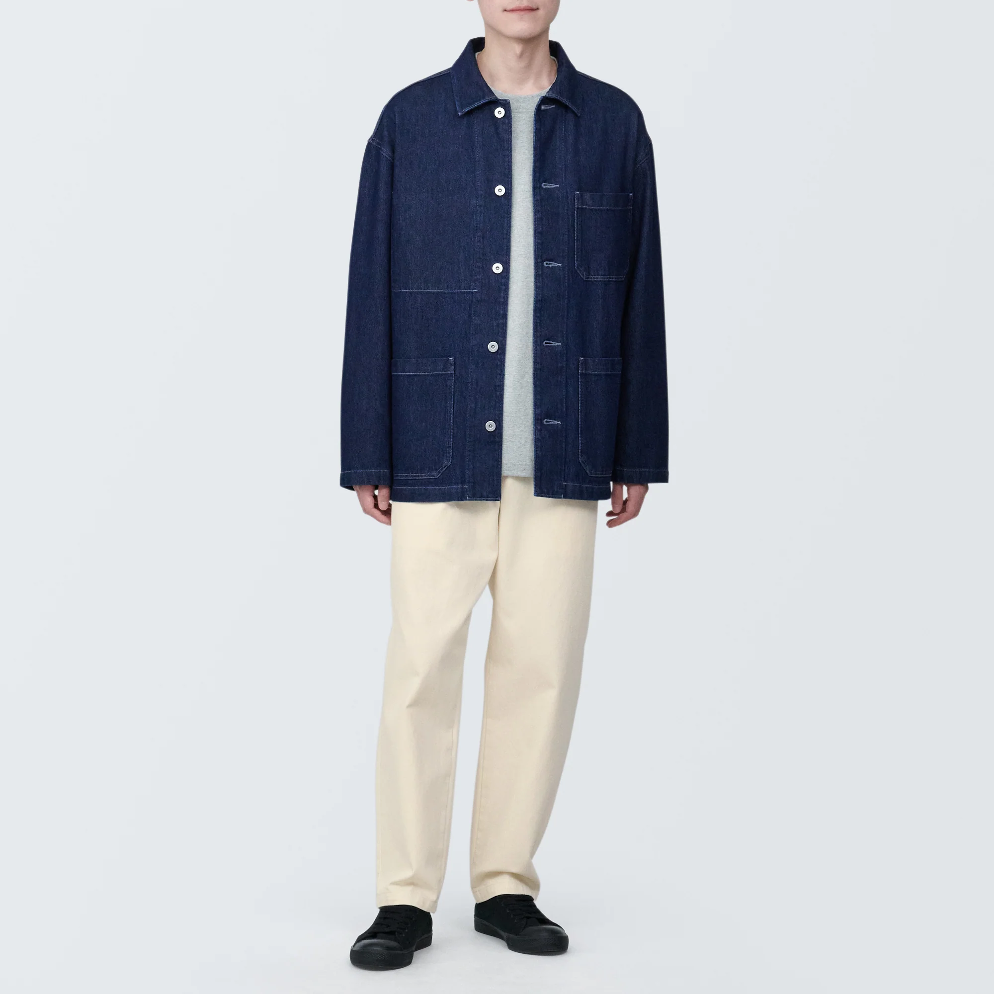 Men's Denim Easy Pants - Image 4
