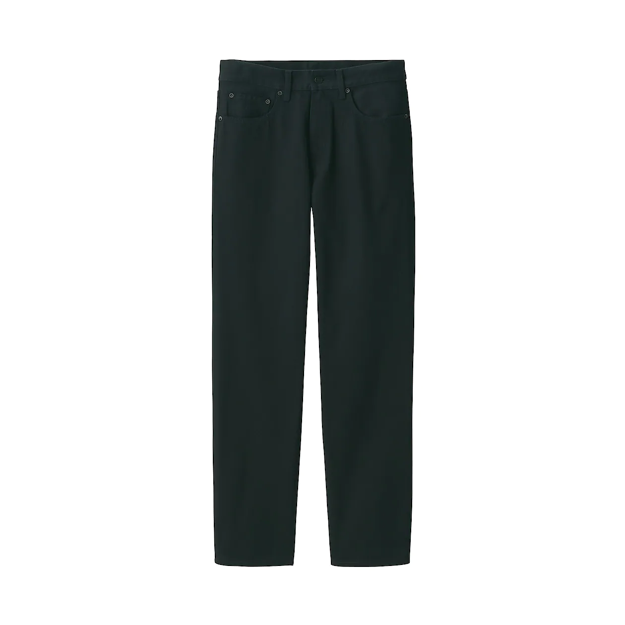 Men's Denim Regular Pants Black (L 32inch / 82cm) - Image 2