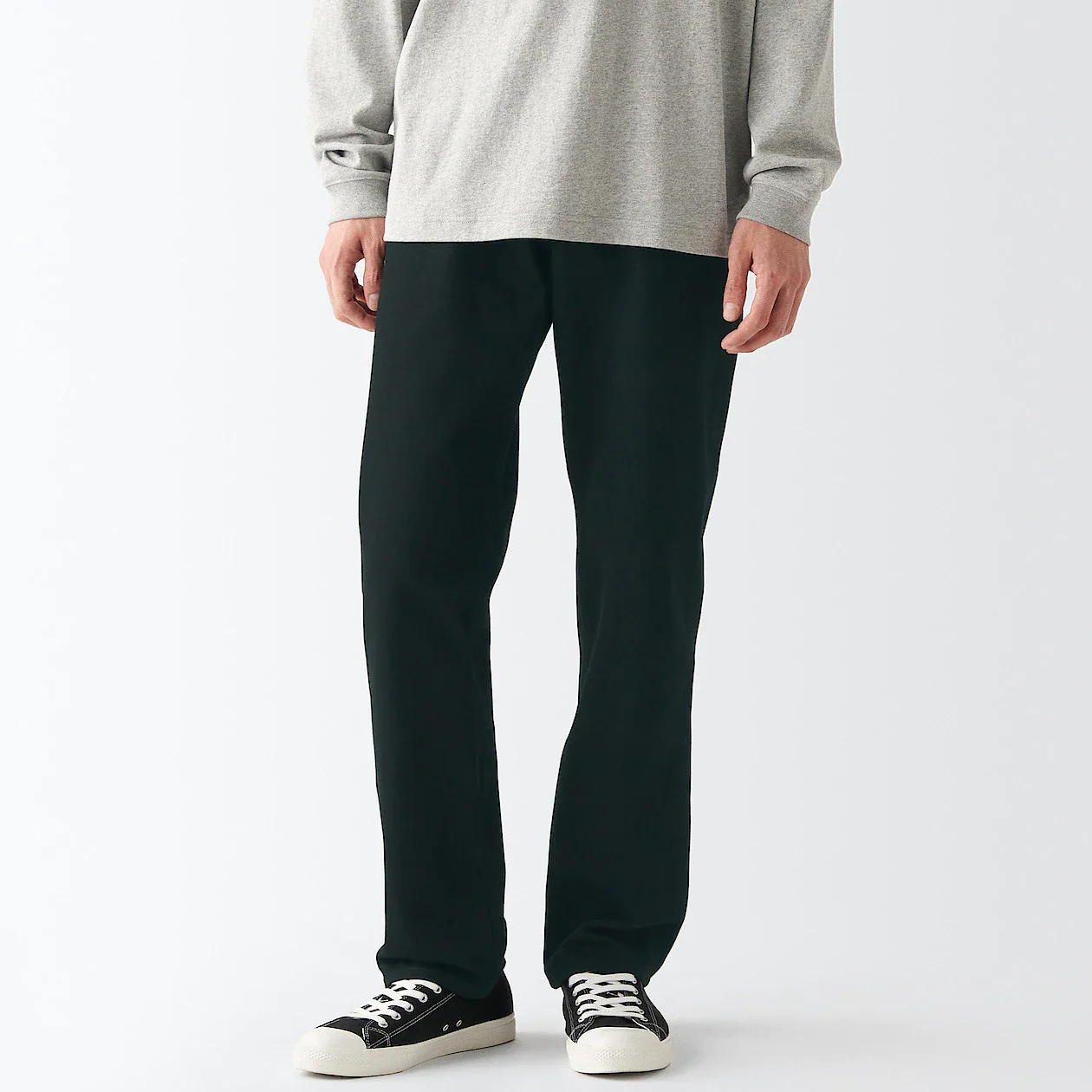 Men's Denim Regular Pants Black (L 32inch / 82cm) - Image 3