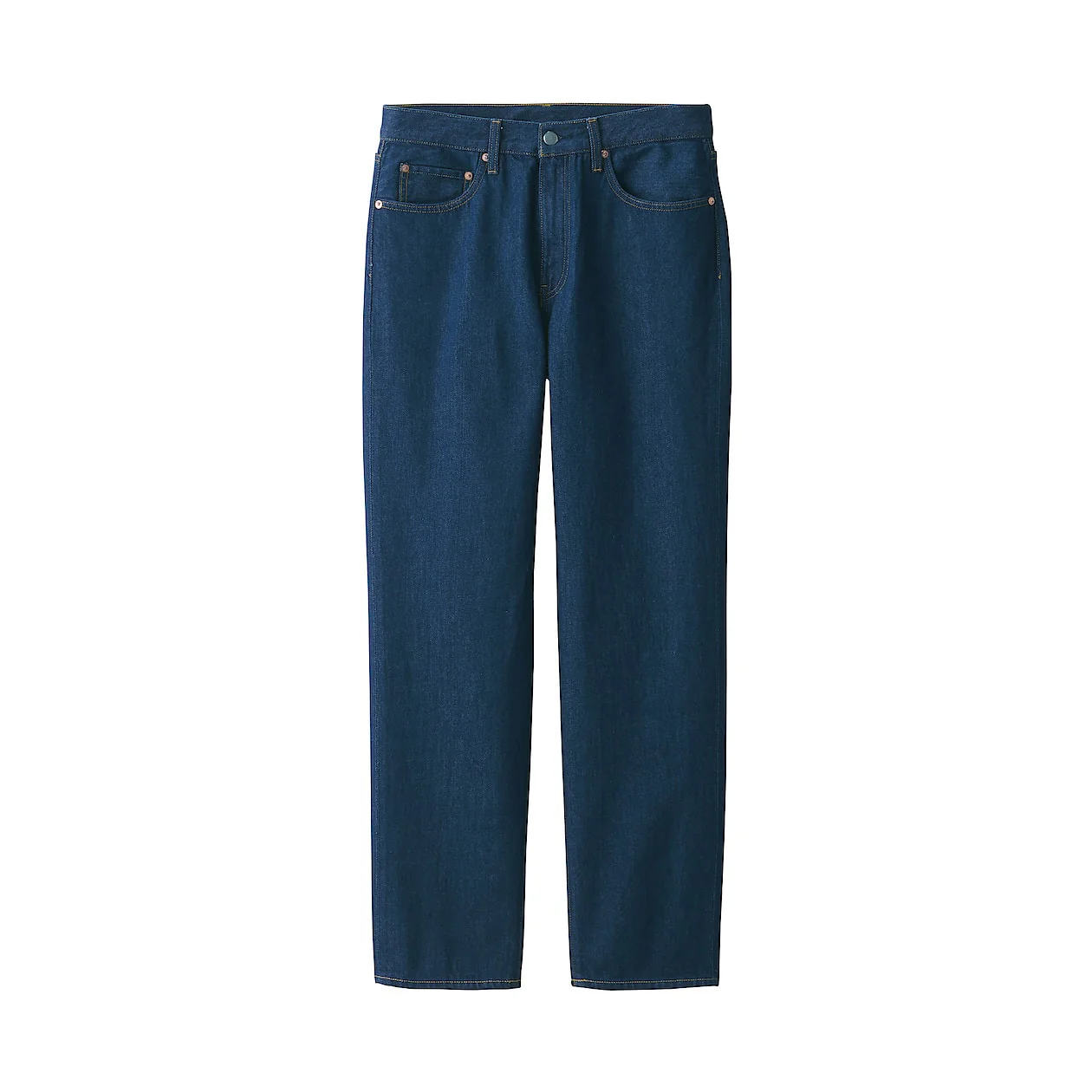 Men's Denim Regular Pants Blue (L 30inch / 76cm) - Image 2