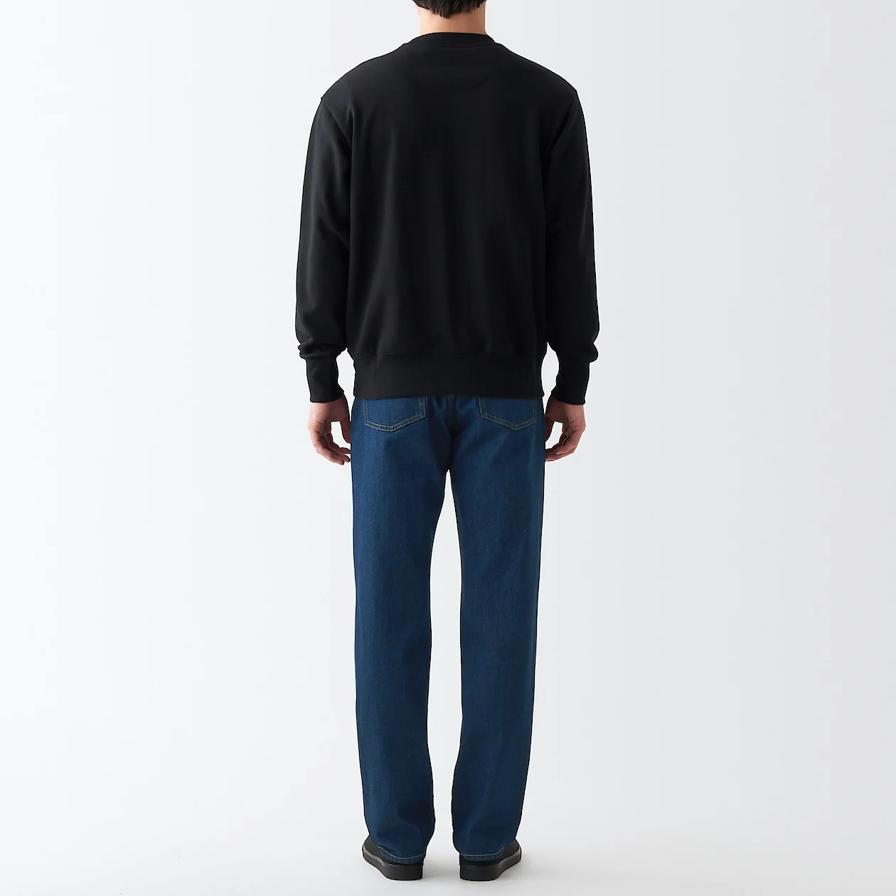 Men's Denim Regular Pants Blue (L 30inch / 76cm) - Image 5