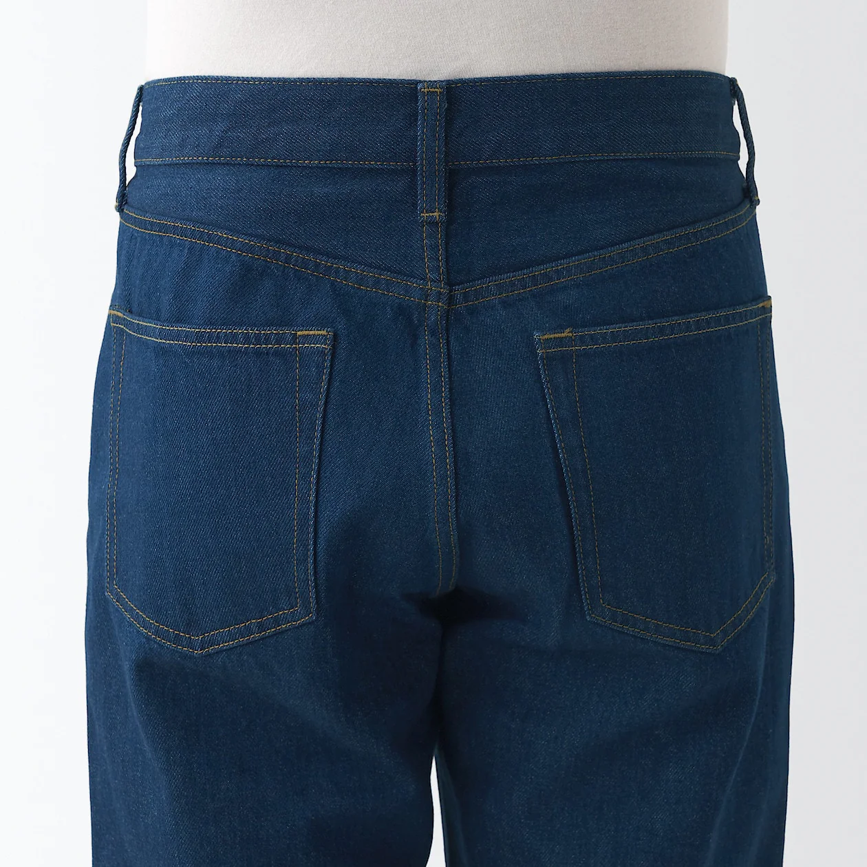 Men's Denim Regular Pants Blue (L 30inch / 76cm) - Image 8