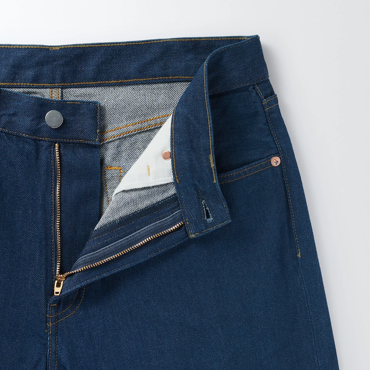 Men's Denim Regular Pants Blue (L 30inch / 76cm) - Image 9